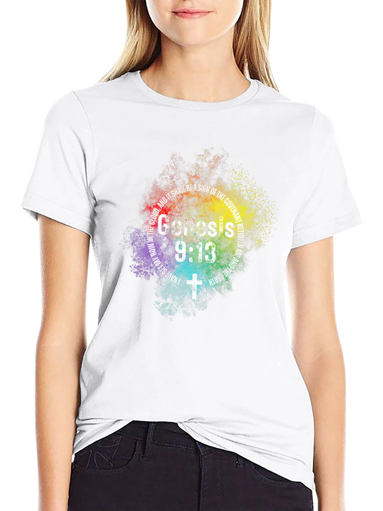 Genesis 9:13 Rainbow T-Shirt