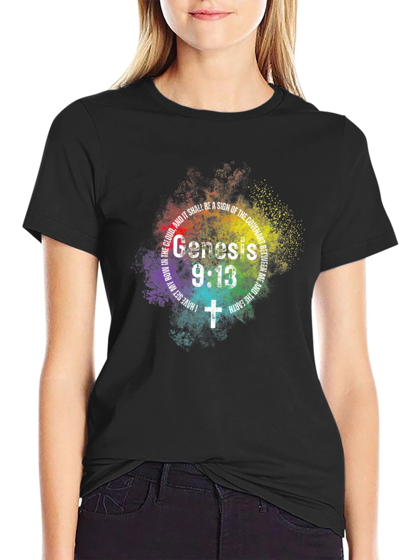 Genesis 9:13 Rainbow T-Shirt