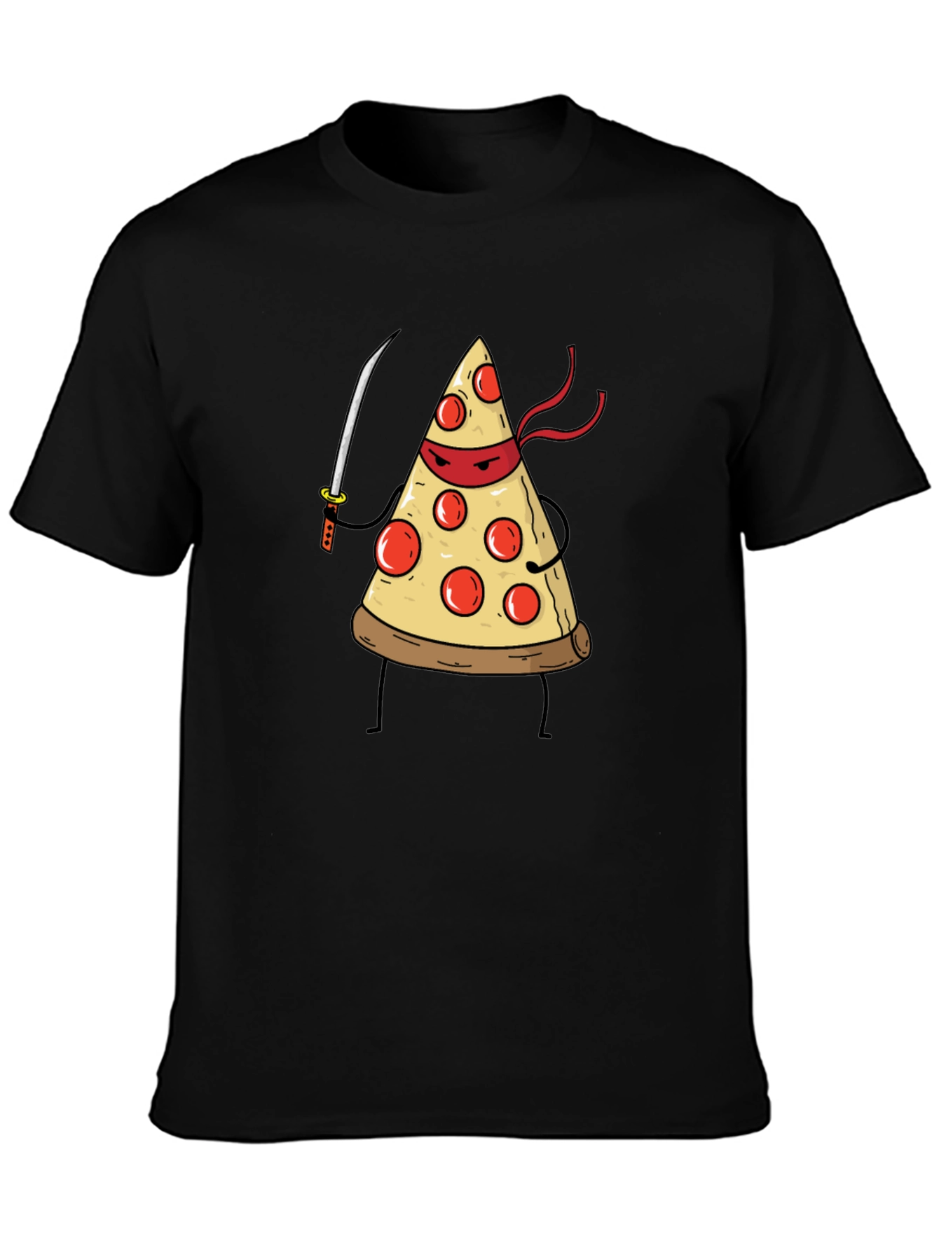 Ninja Pizza Slice Graphic Tee