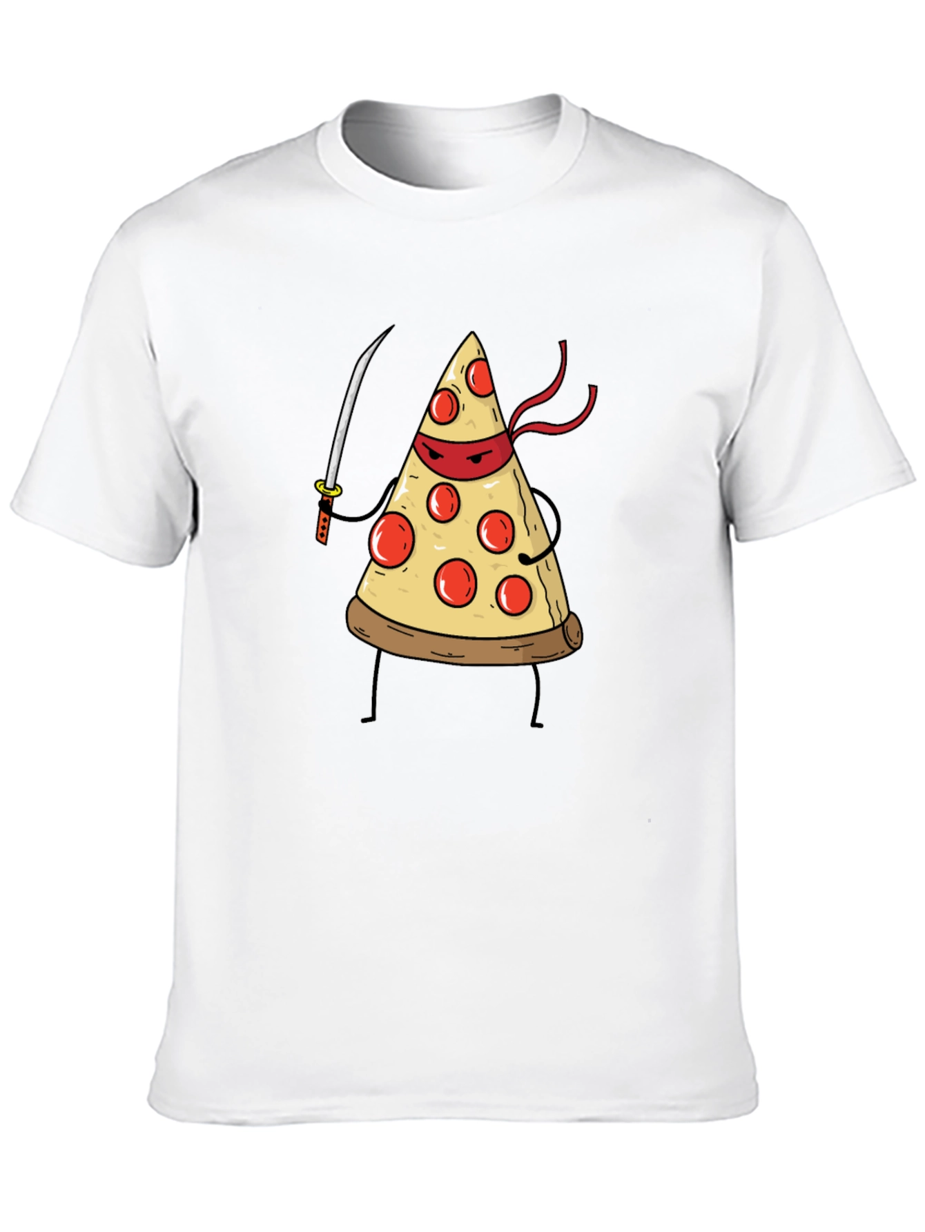 Ninja Pizza Slice Graphic Tee