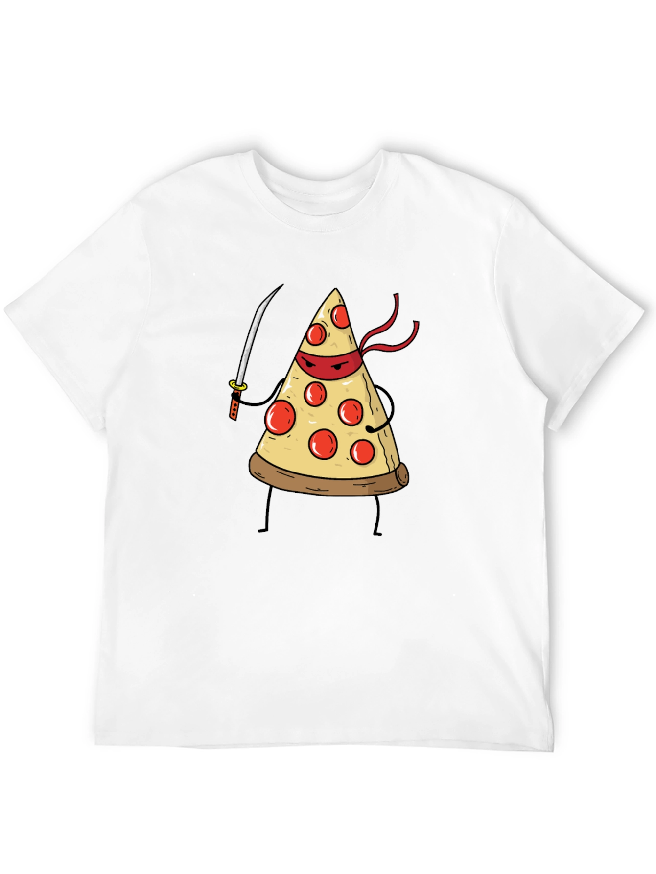 Ninja Pizza Slice Graphic Tee