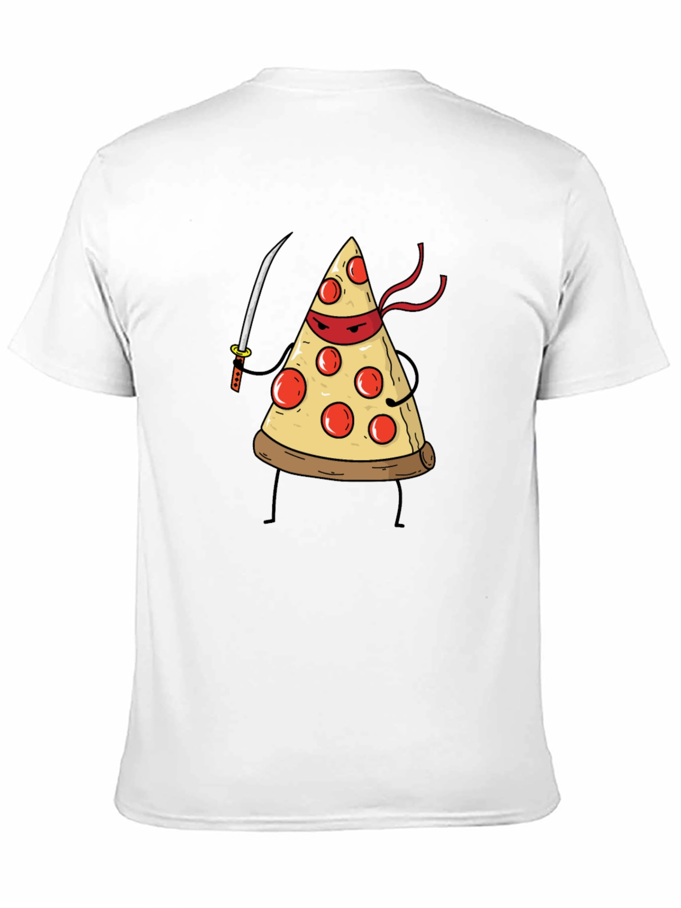 Ninja Pizza Slice Graphic Tee