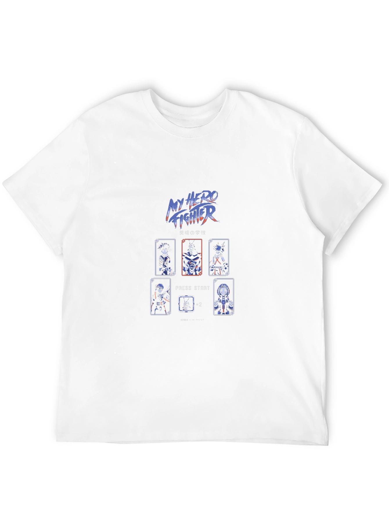 My Hero Fighter Black T-Shirt