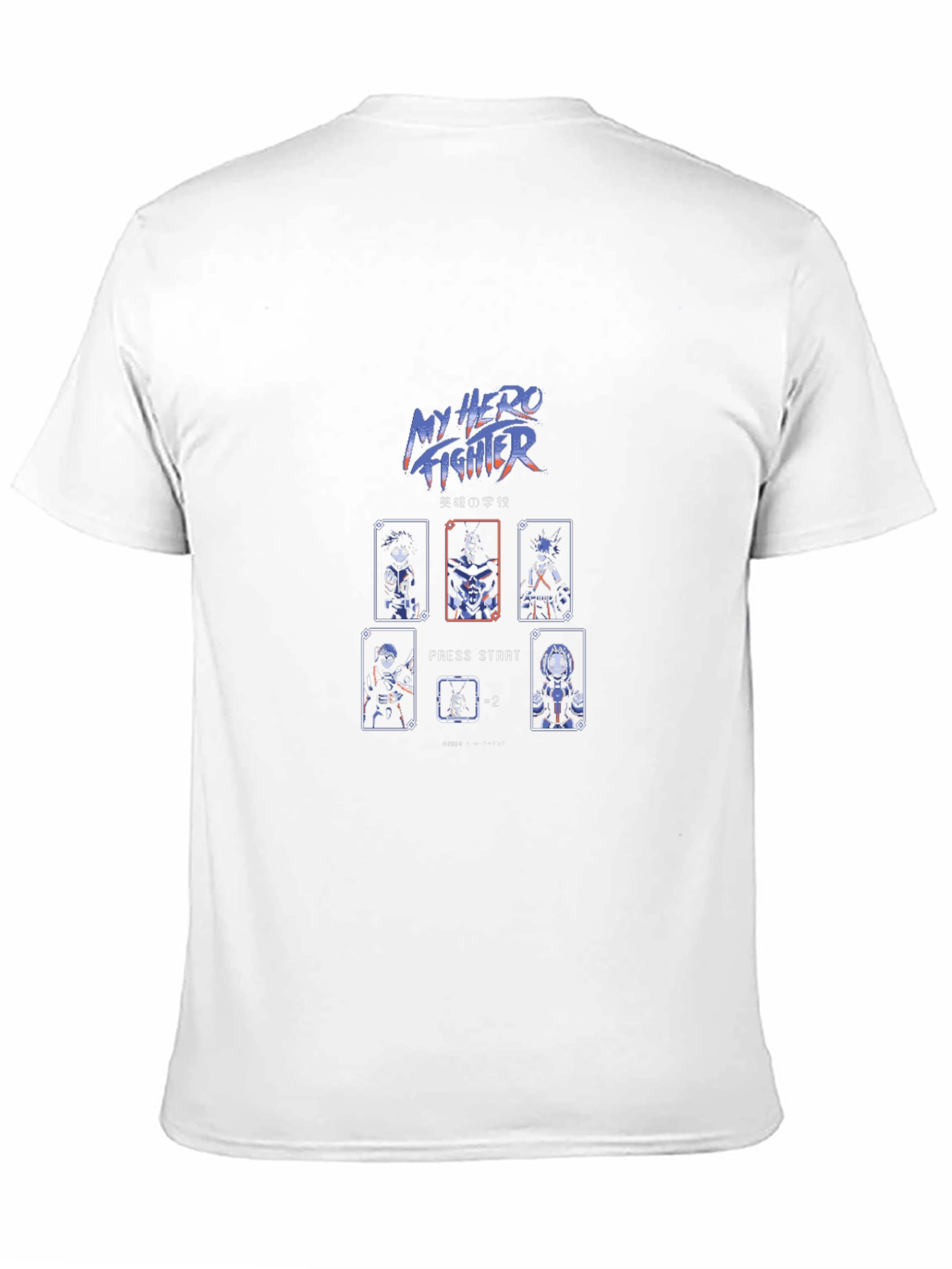 My Hero Fighter Black T-Shirt