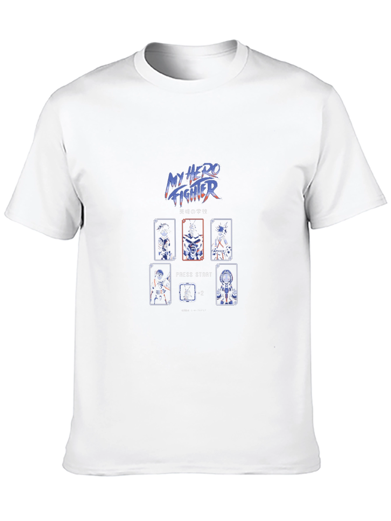 My Hero Fighter Black T-Shirt