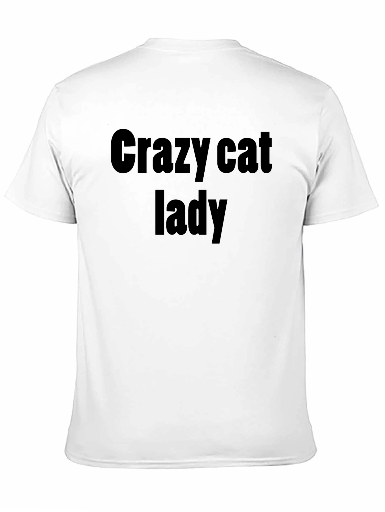 Crazy Cat Lady T-Shirt - Unisex Black Tee