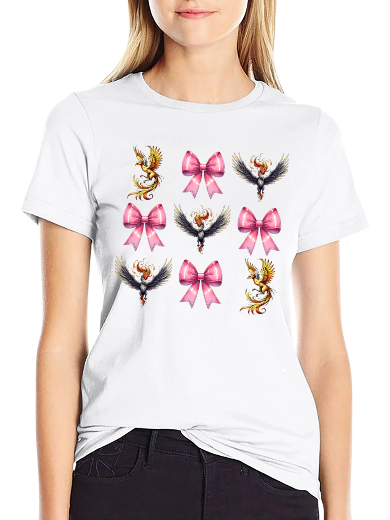Phoenix & Bow Graphic T-Shirt