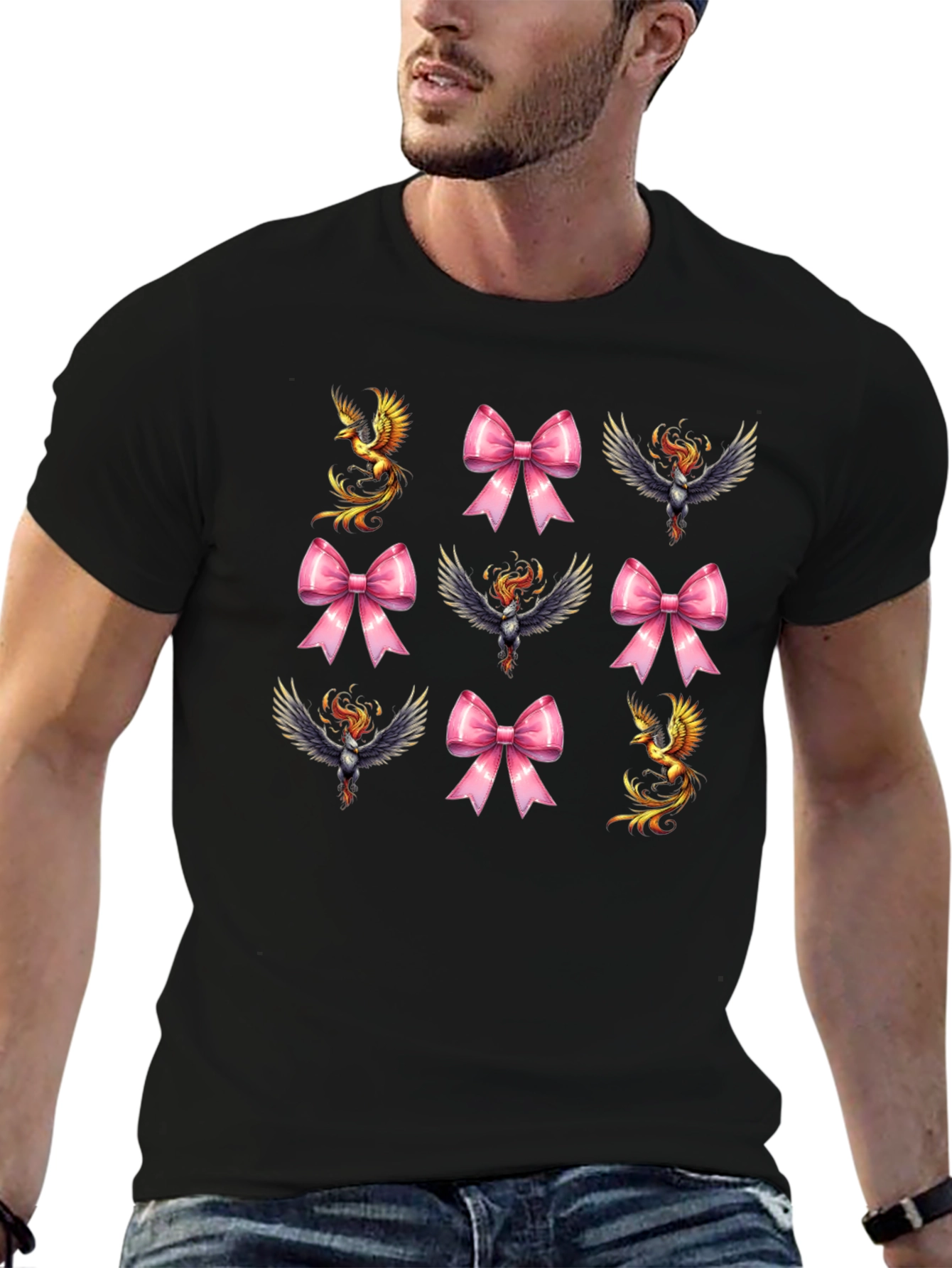 Phoenix & Bow Graphic T-Shirt