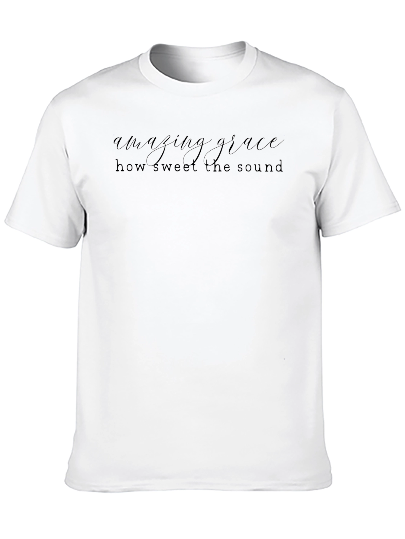 Amazing Grace Black Graphic Tee