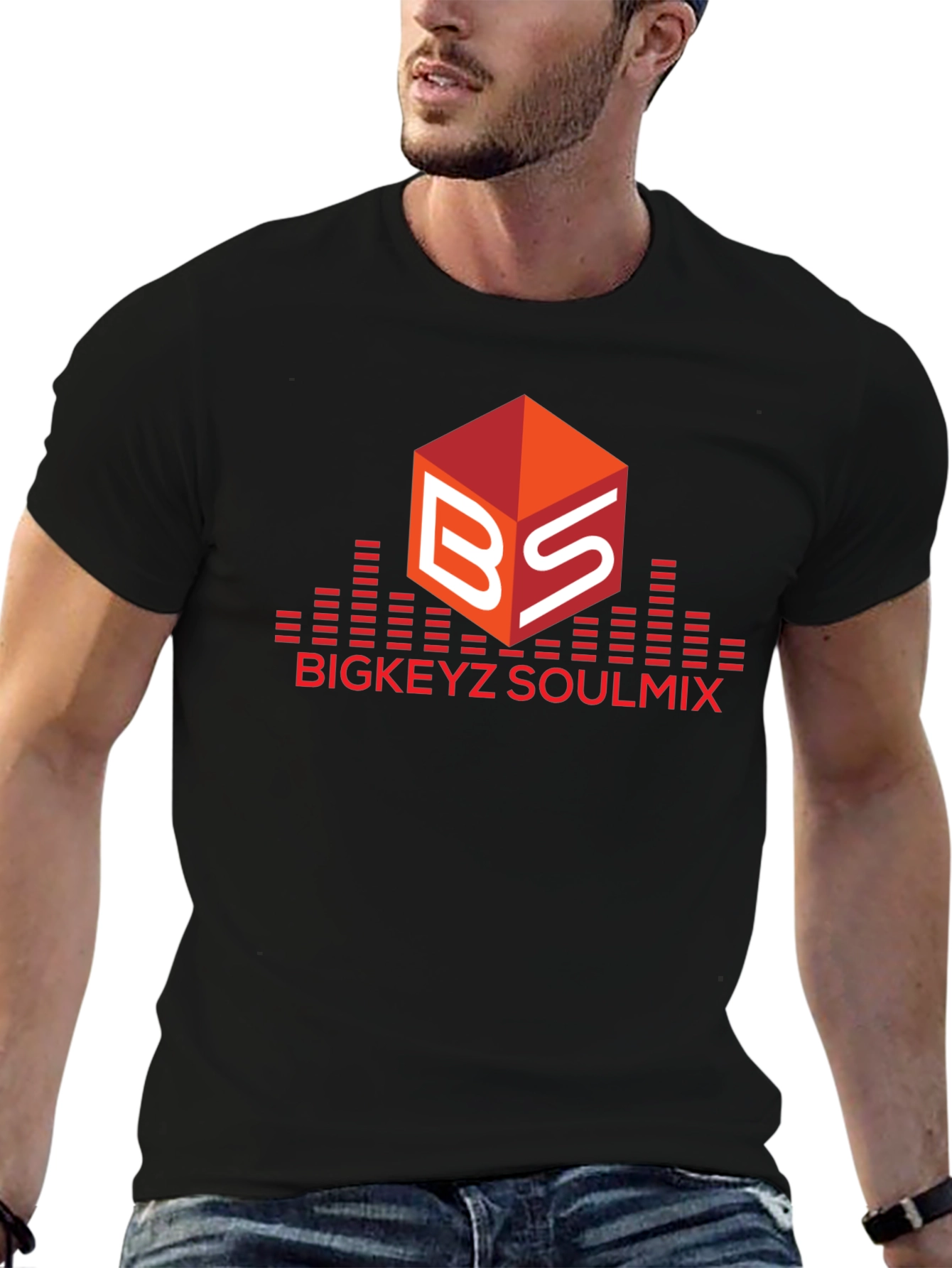 Bigkeyz Soulmix Graphic Tee - Black T-Shirt