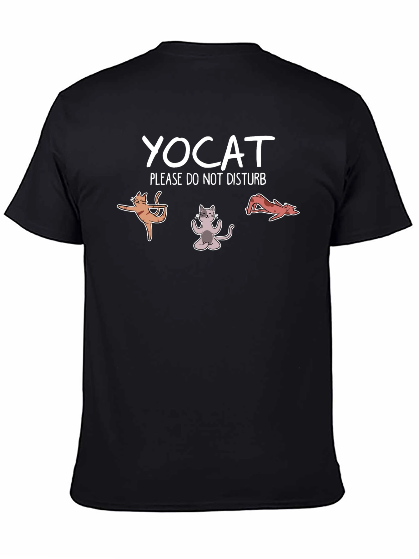 YOCAT T-Shirt - Funny Yoga Cat Design