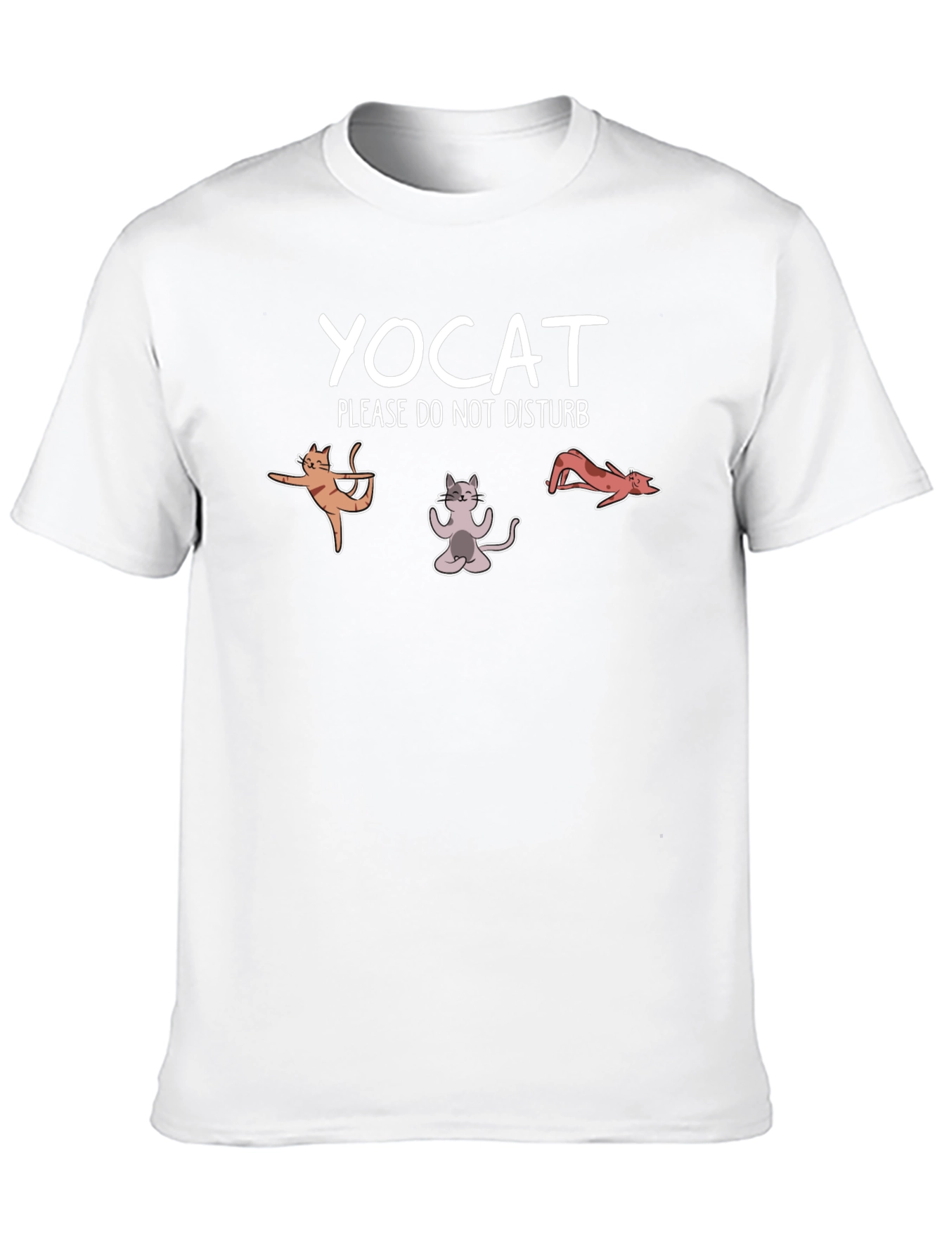 YOCAT T-Shirt - Funny Yoga Cat Design