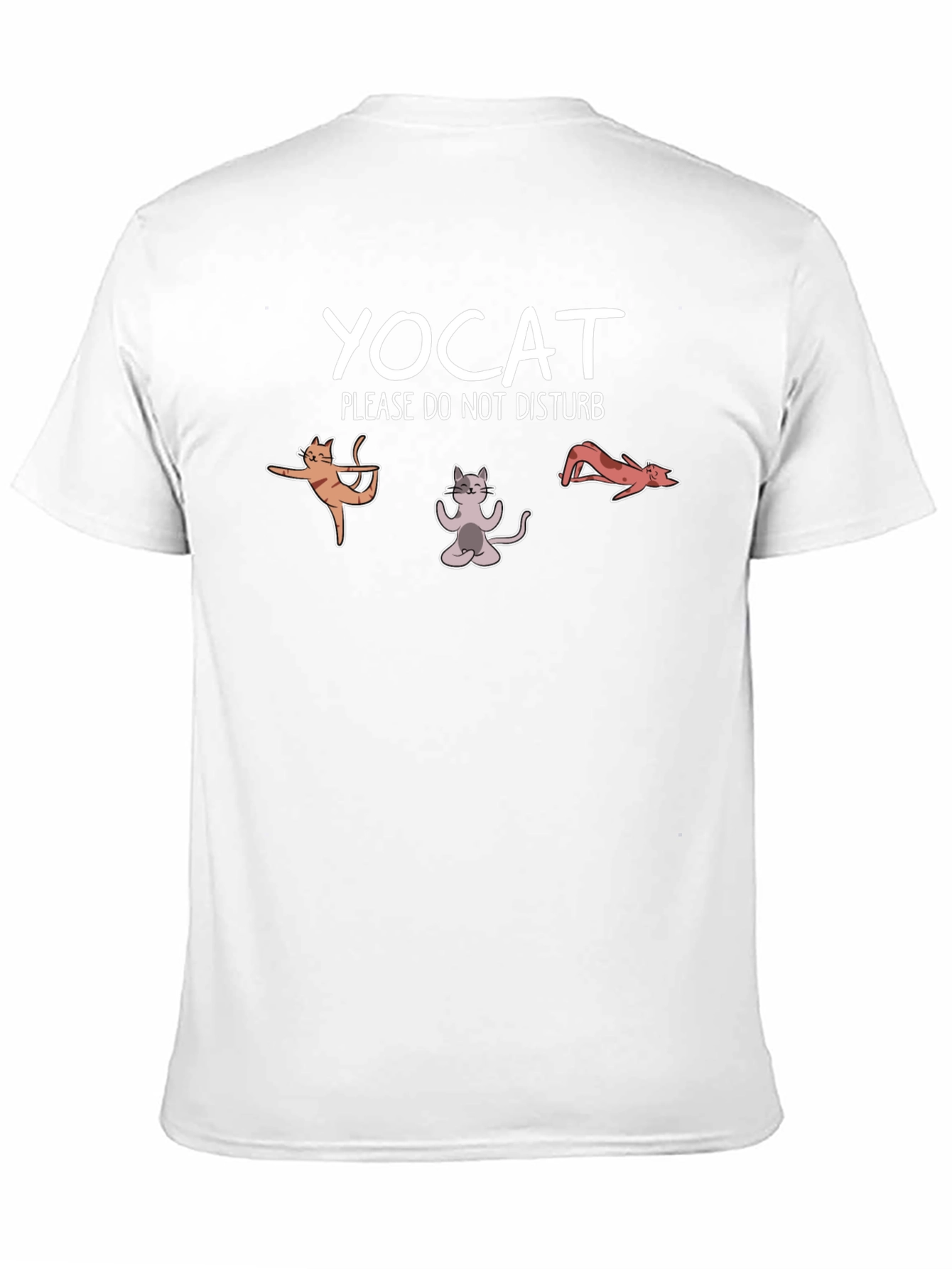 YOCAT T-Shirt - Funny Yoga Cat Design