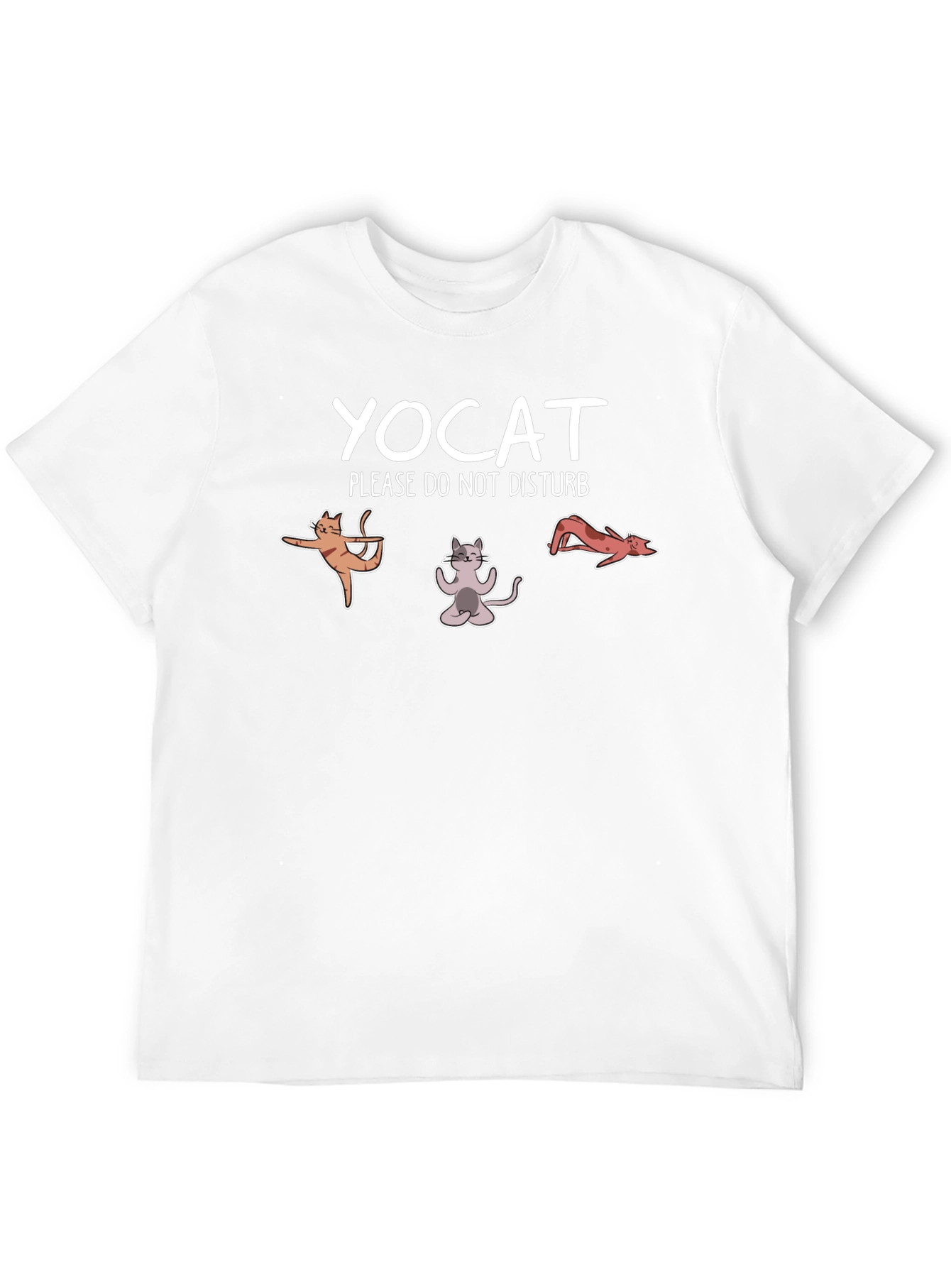 YOCAT T-Shirt - Funny Yoga Cat Design