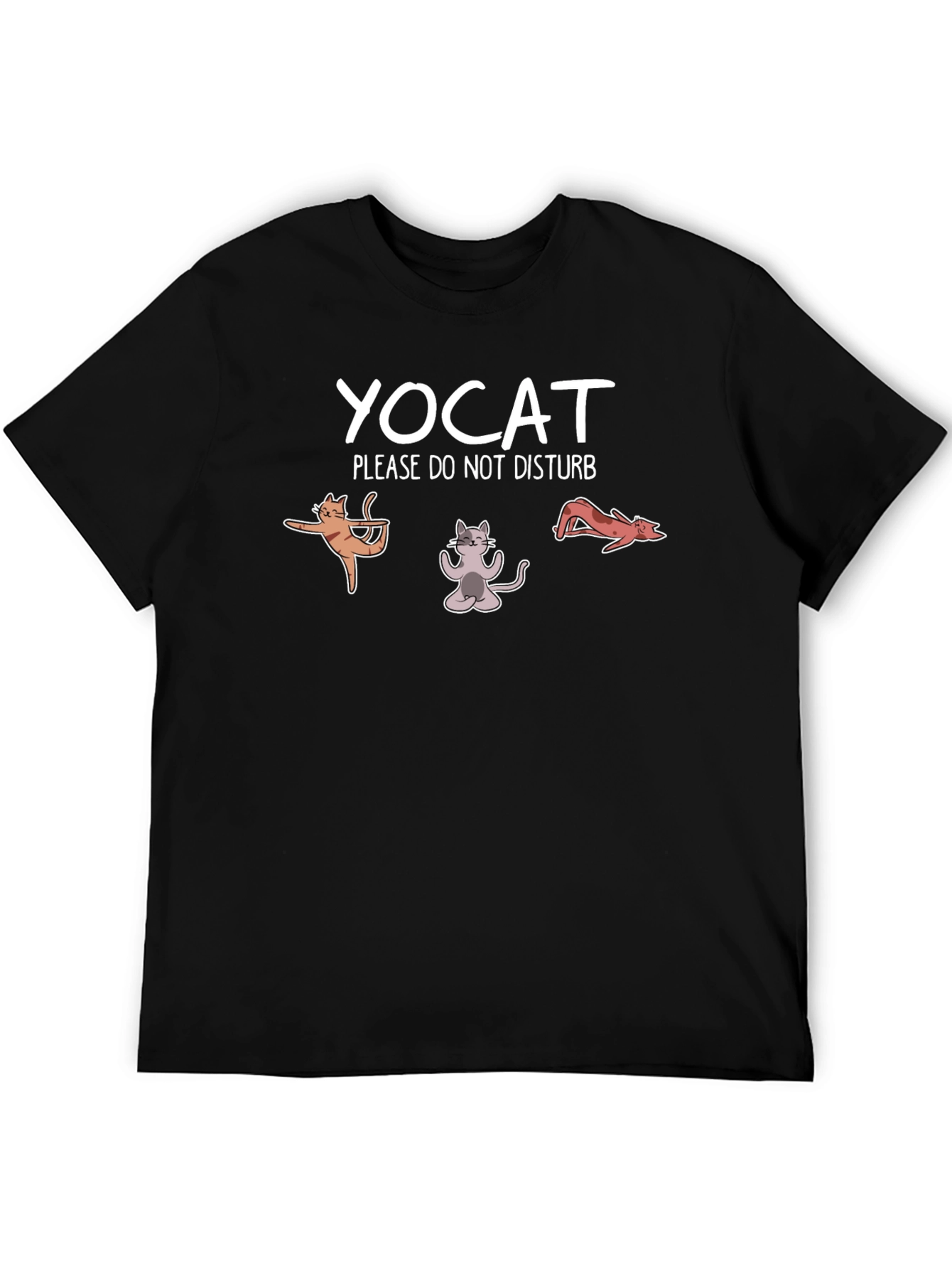 YOCAT T-Shirt - Funny Yoga Cat Design