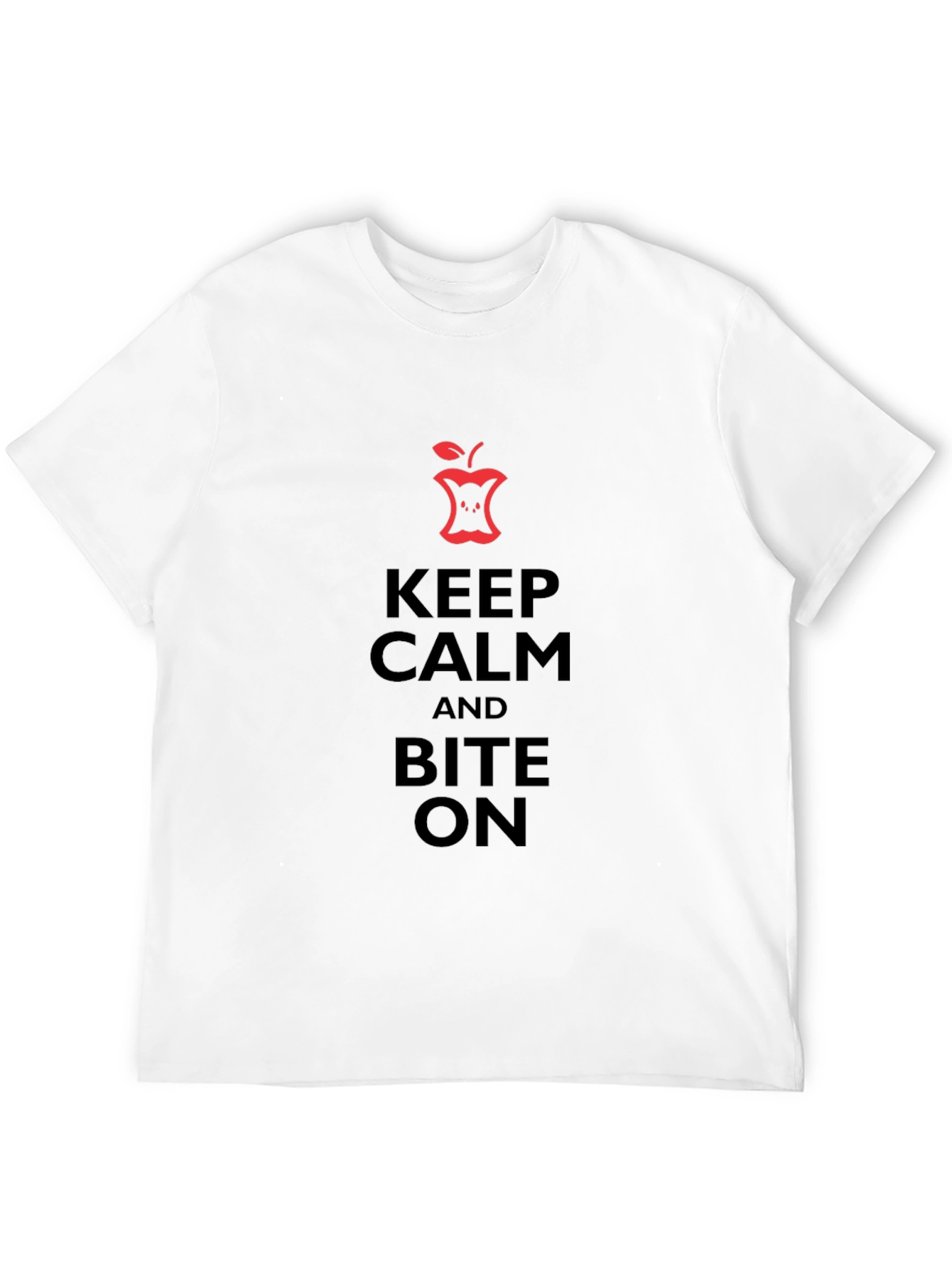 Keep Calm Apple Bite T-Shirt