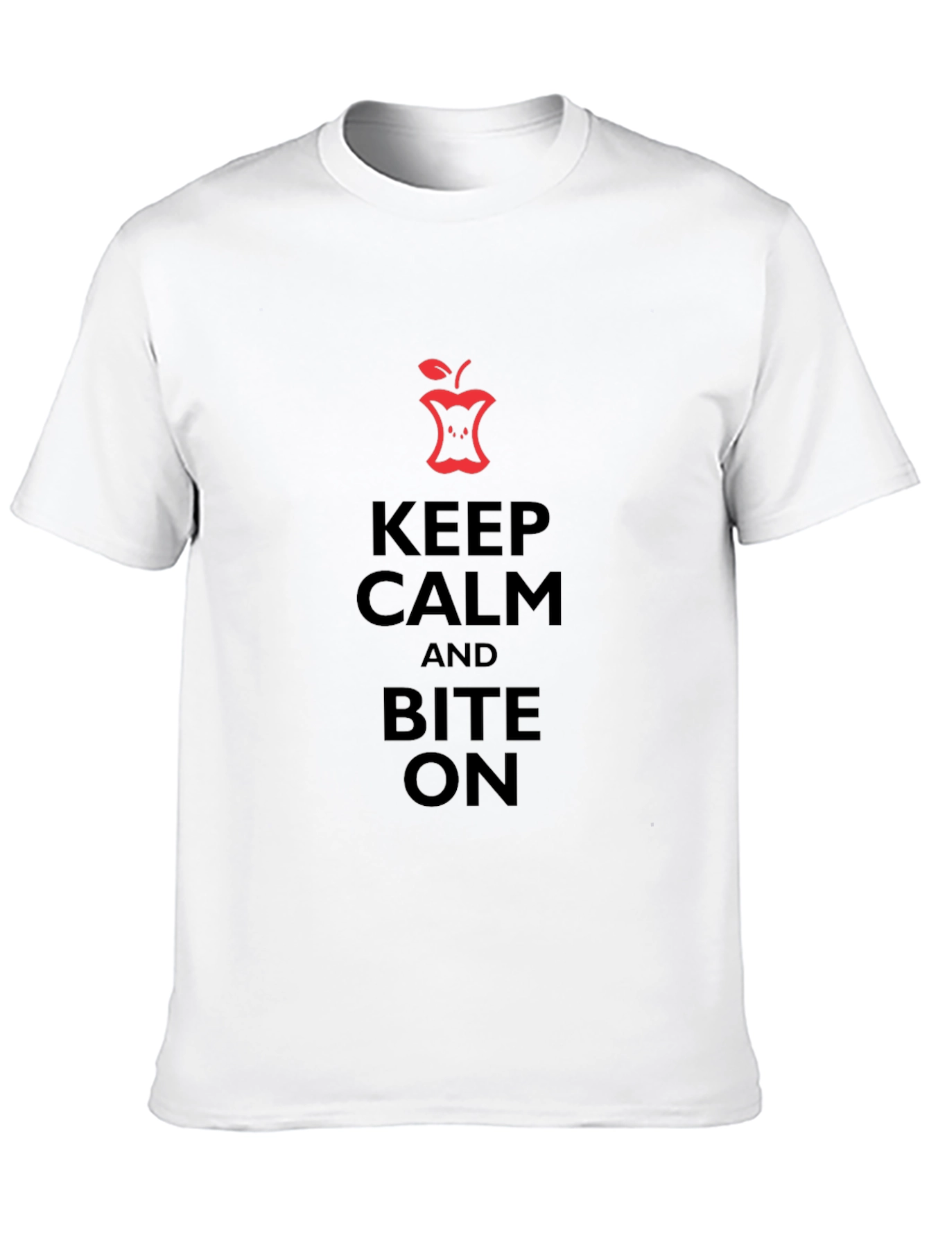 Keep Calm Apple Bite T-Shirt