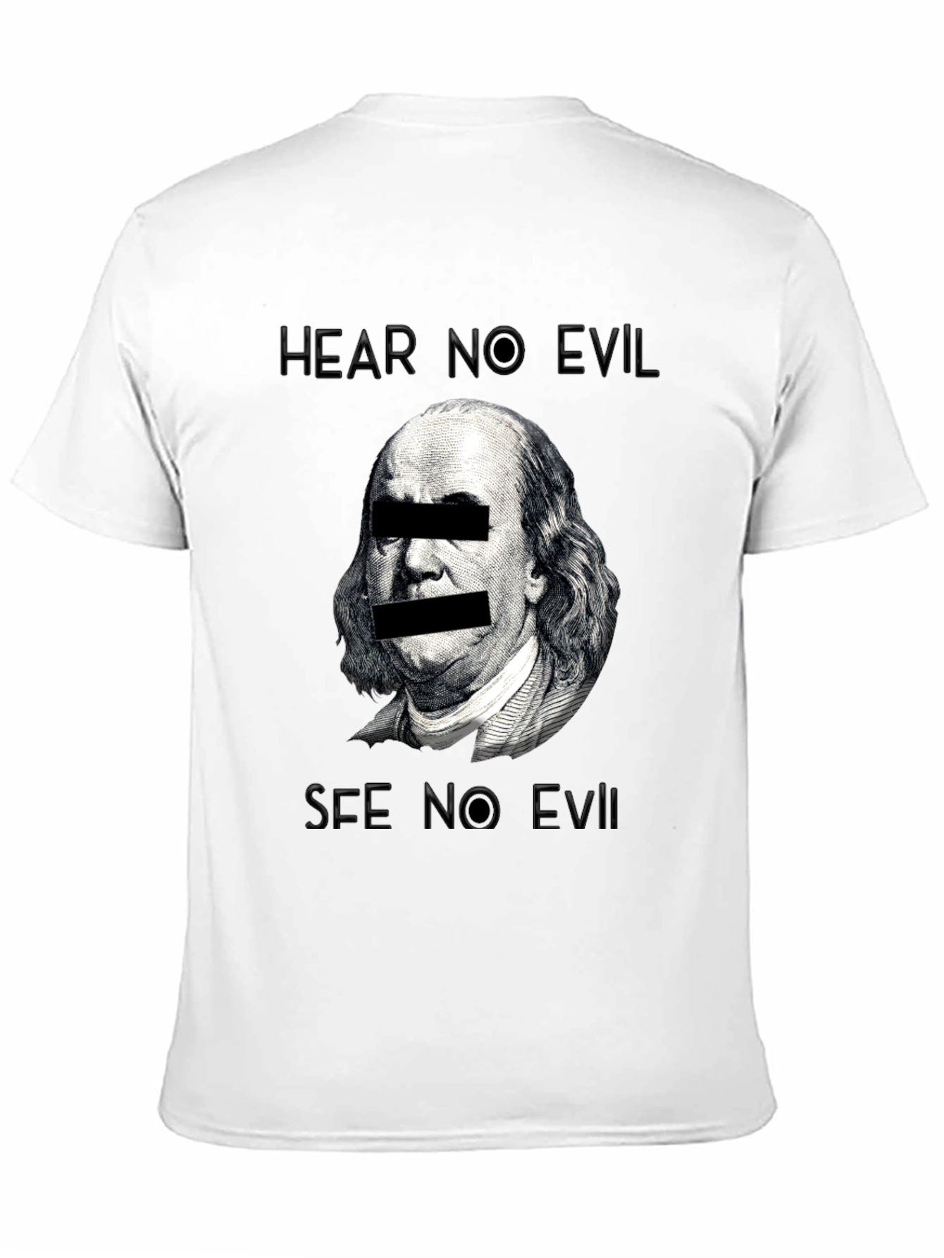 Hear No Evil See No Evil Graphic T-Shirt