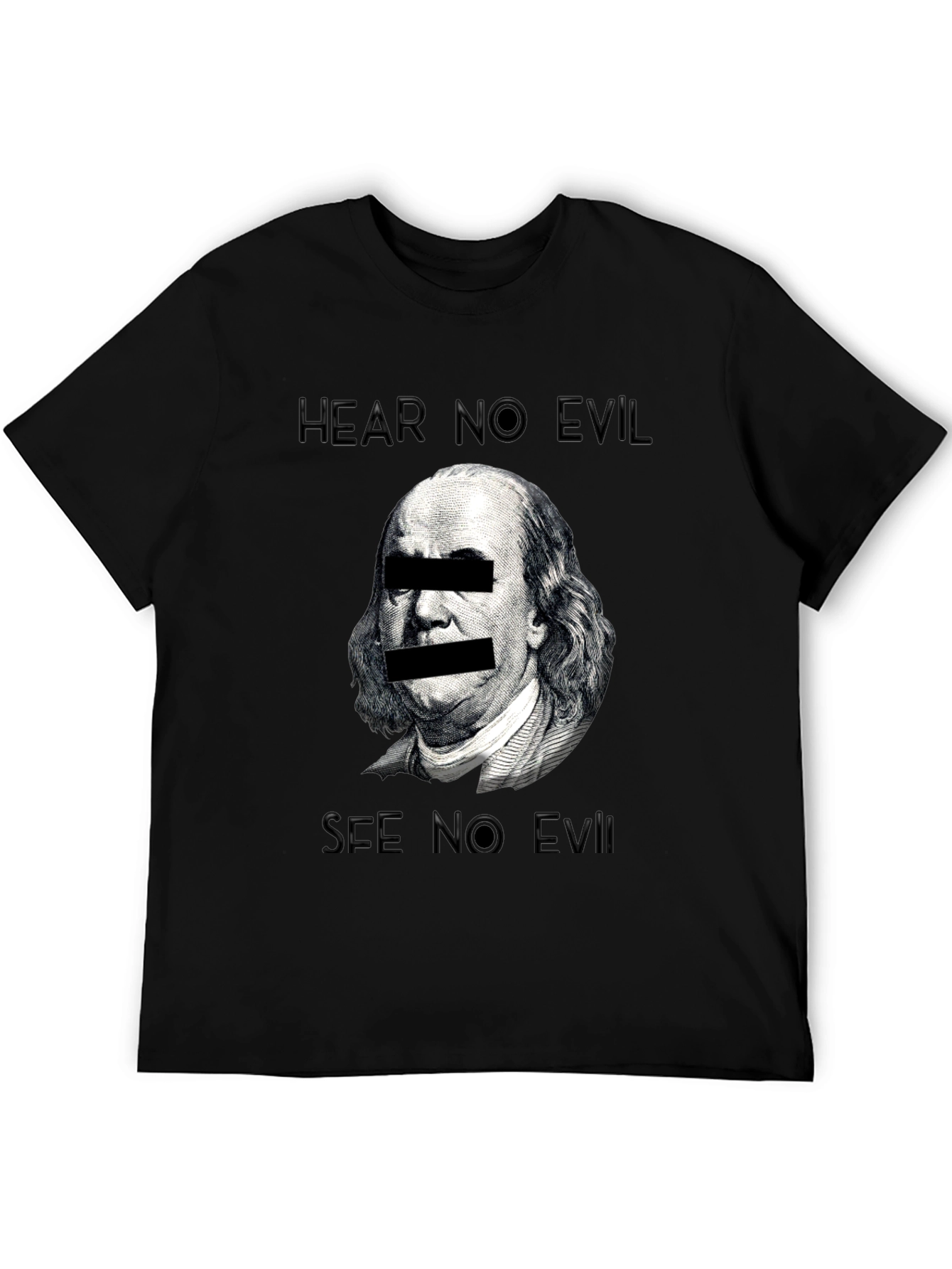 Hear No Evil See No Evil Graphic T-Shirt