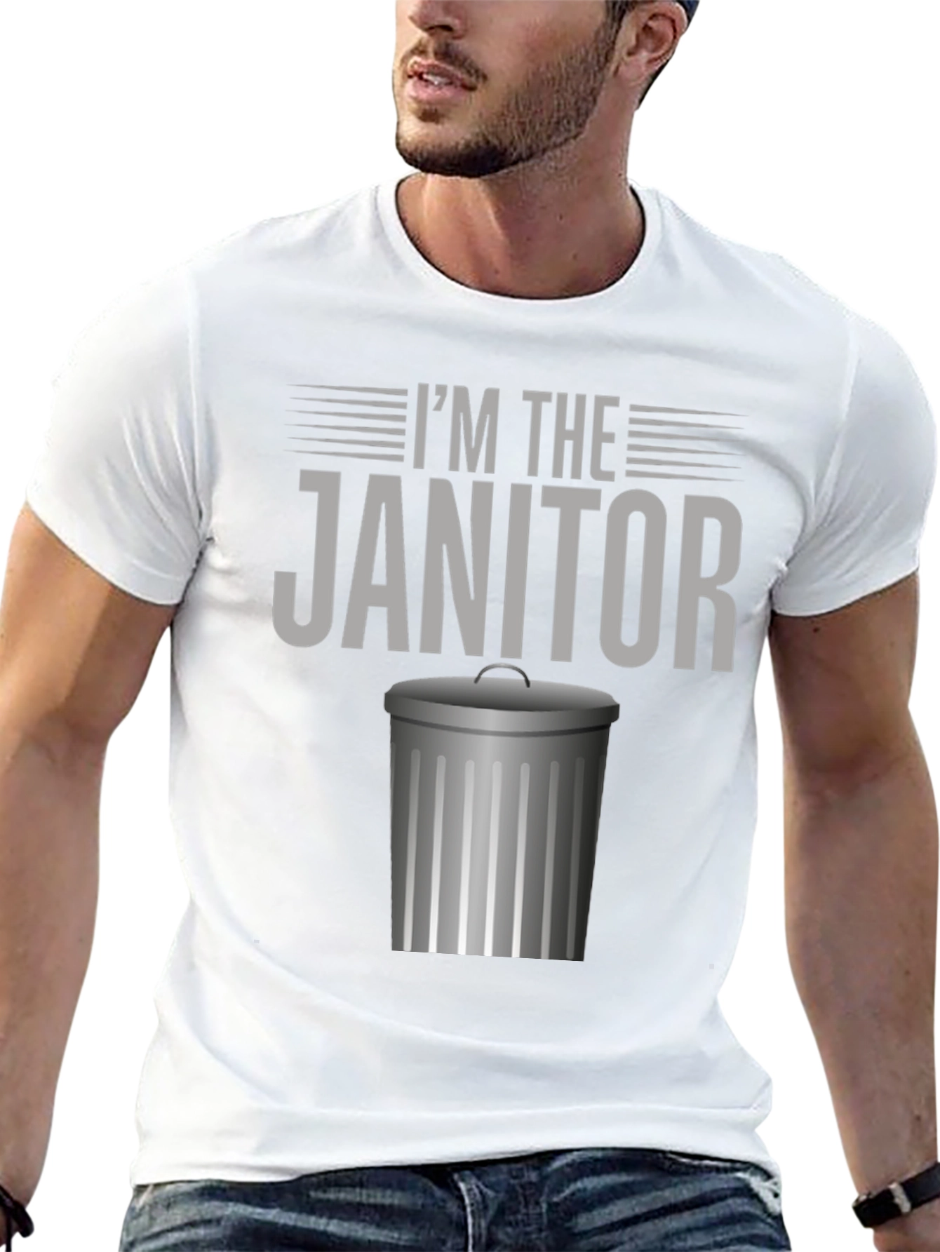 Im The Janitor Funny Graphic T-Shirt