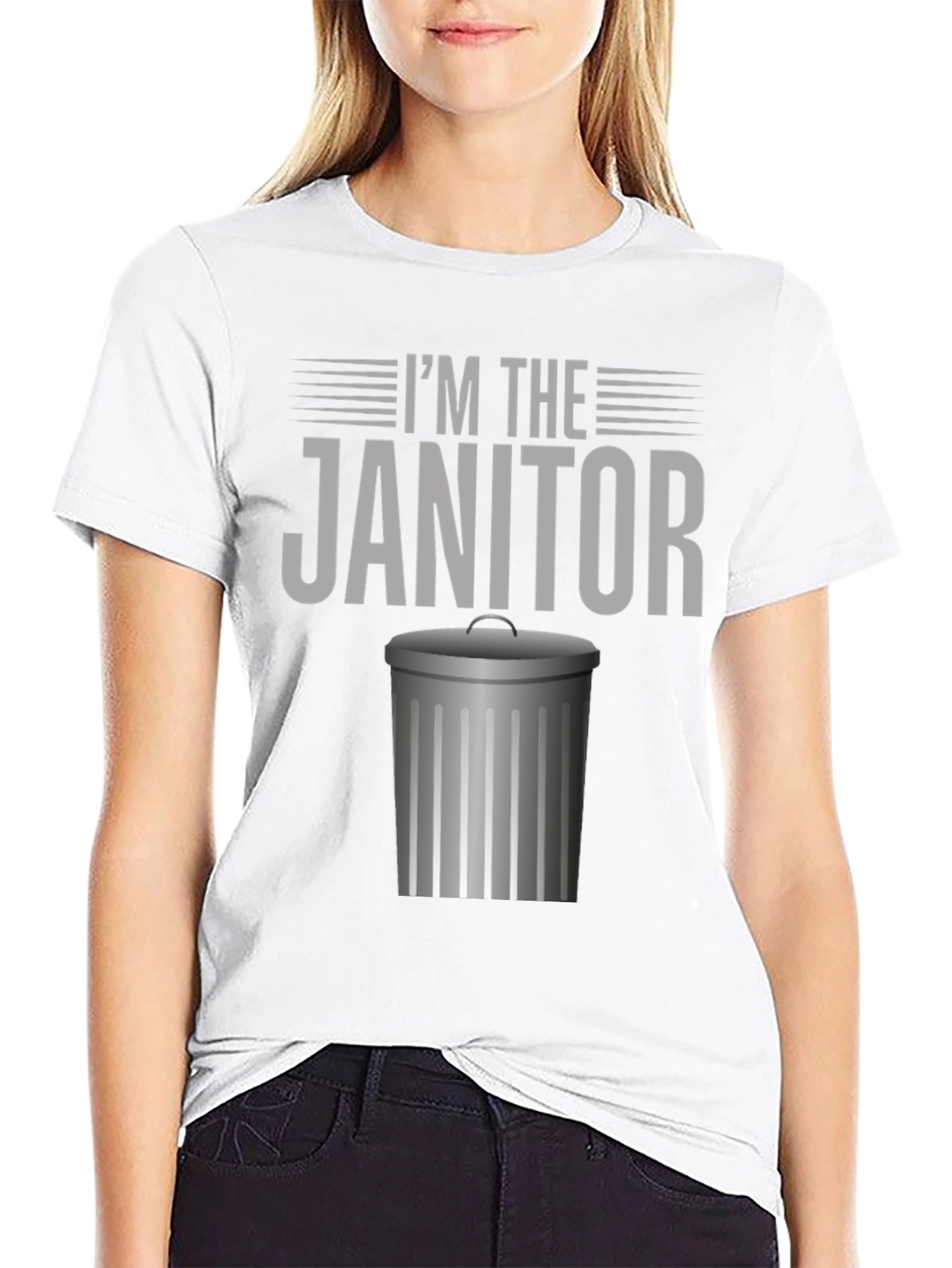 Im The Janitor Funny Graphic T-Shirt