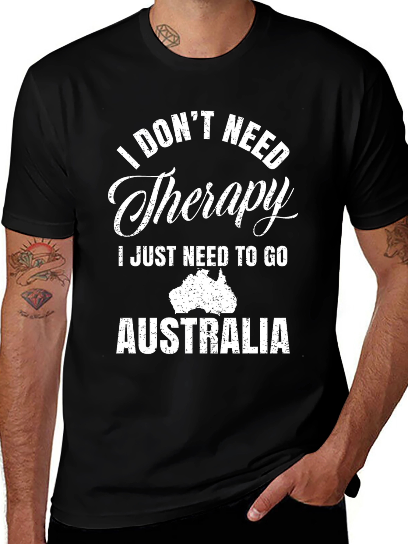 Australia Therapy T-Shirt Novelty