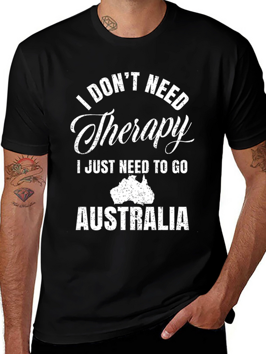 Australia Therapy T-Shirt Novelty