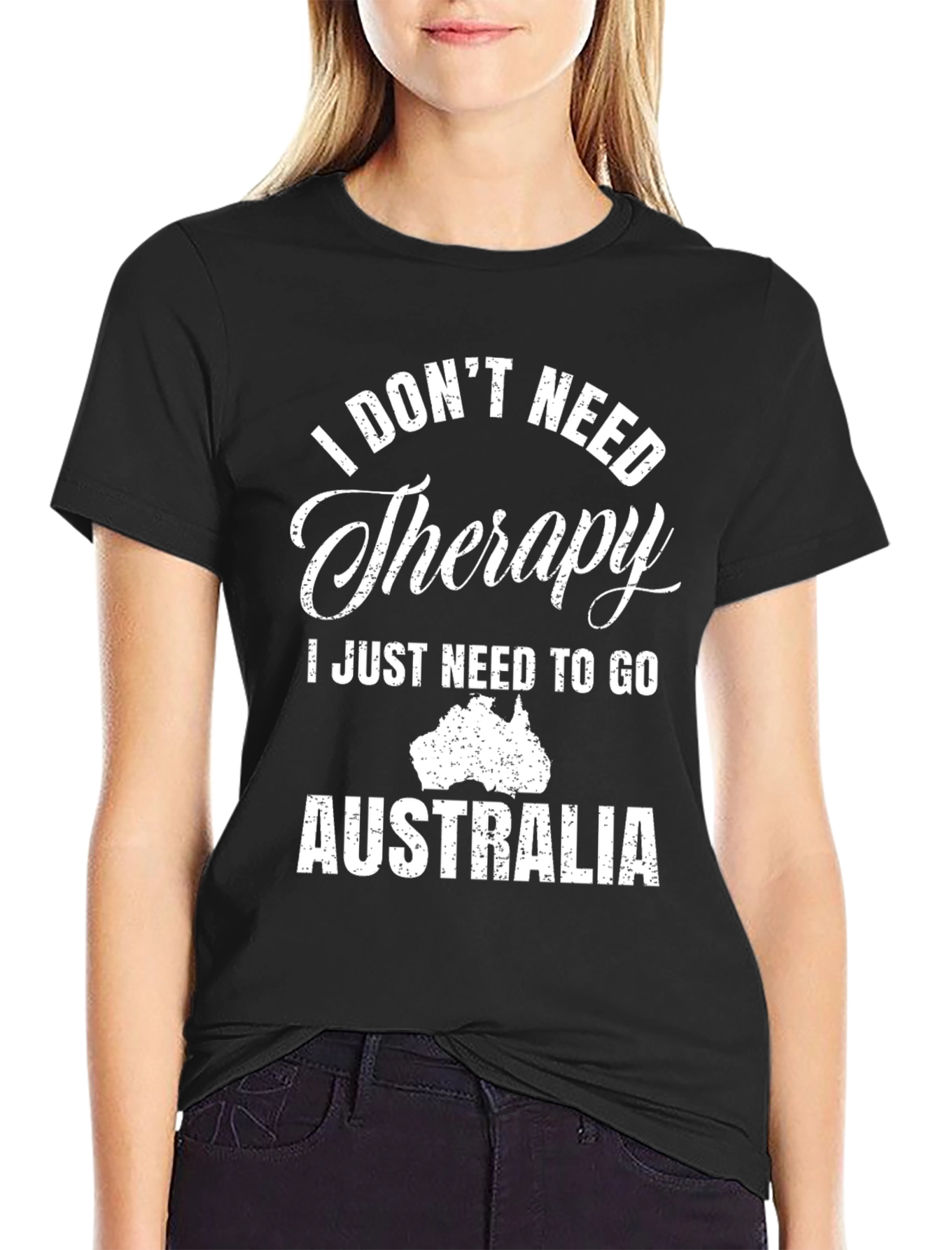 Australia Therapy T-Shirt Novelty
