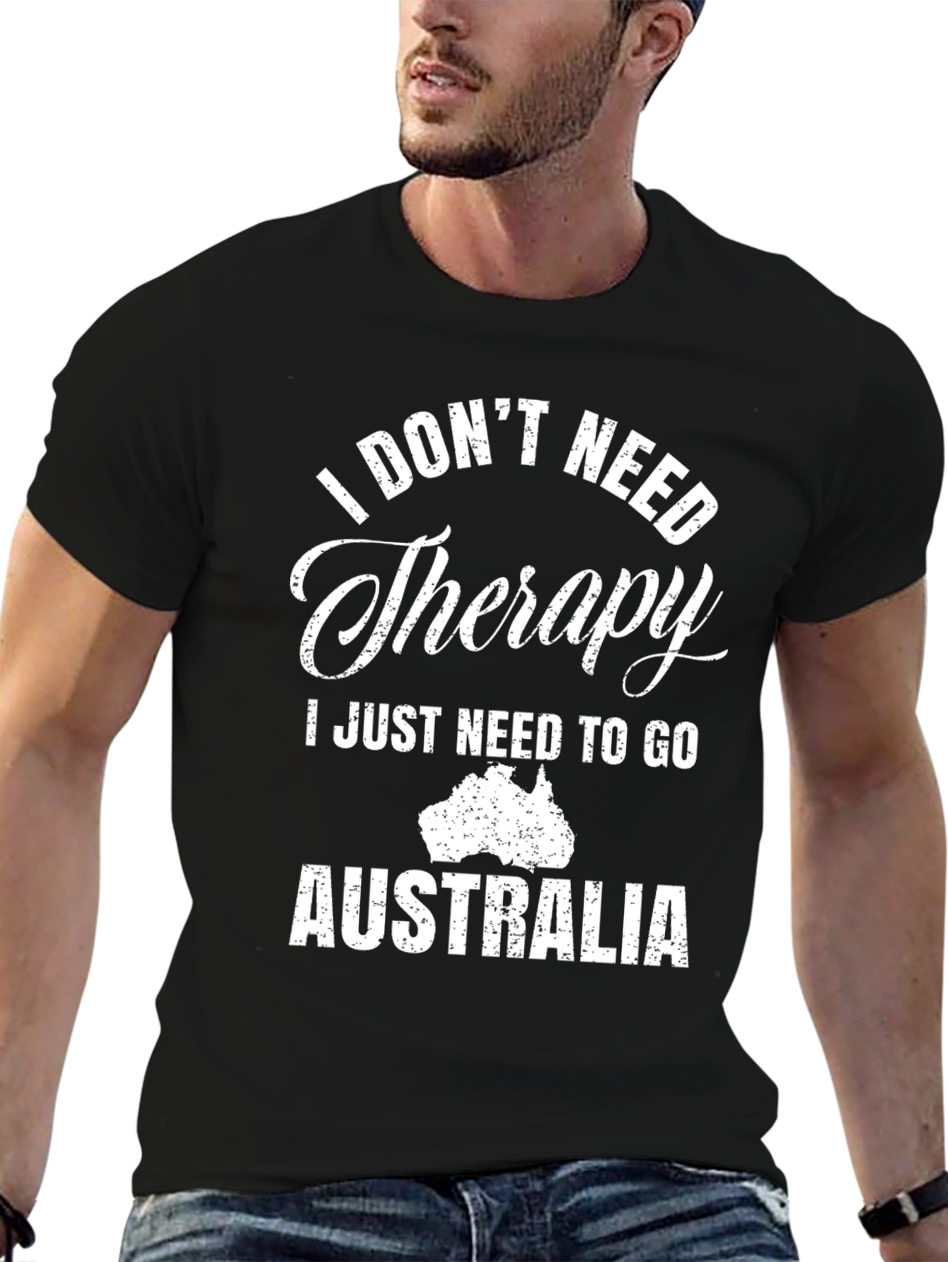 Australia Therapy T-Shirt Novelty