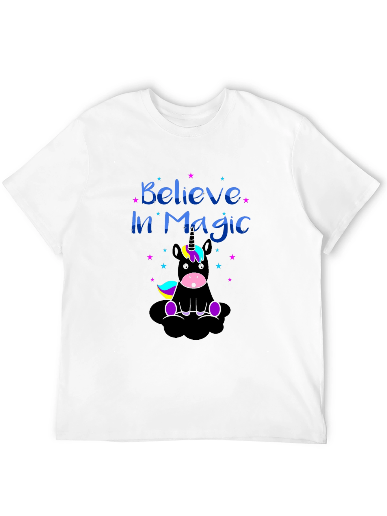 Believe in Magic Unicorn Graphic Tee