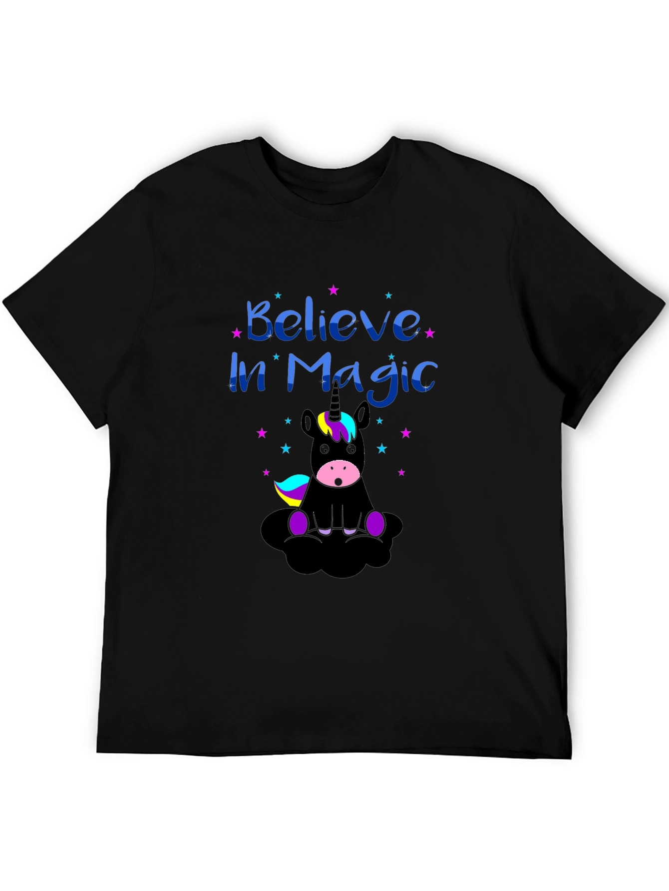 Believe in Magic Unicorn Graphic Tee