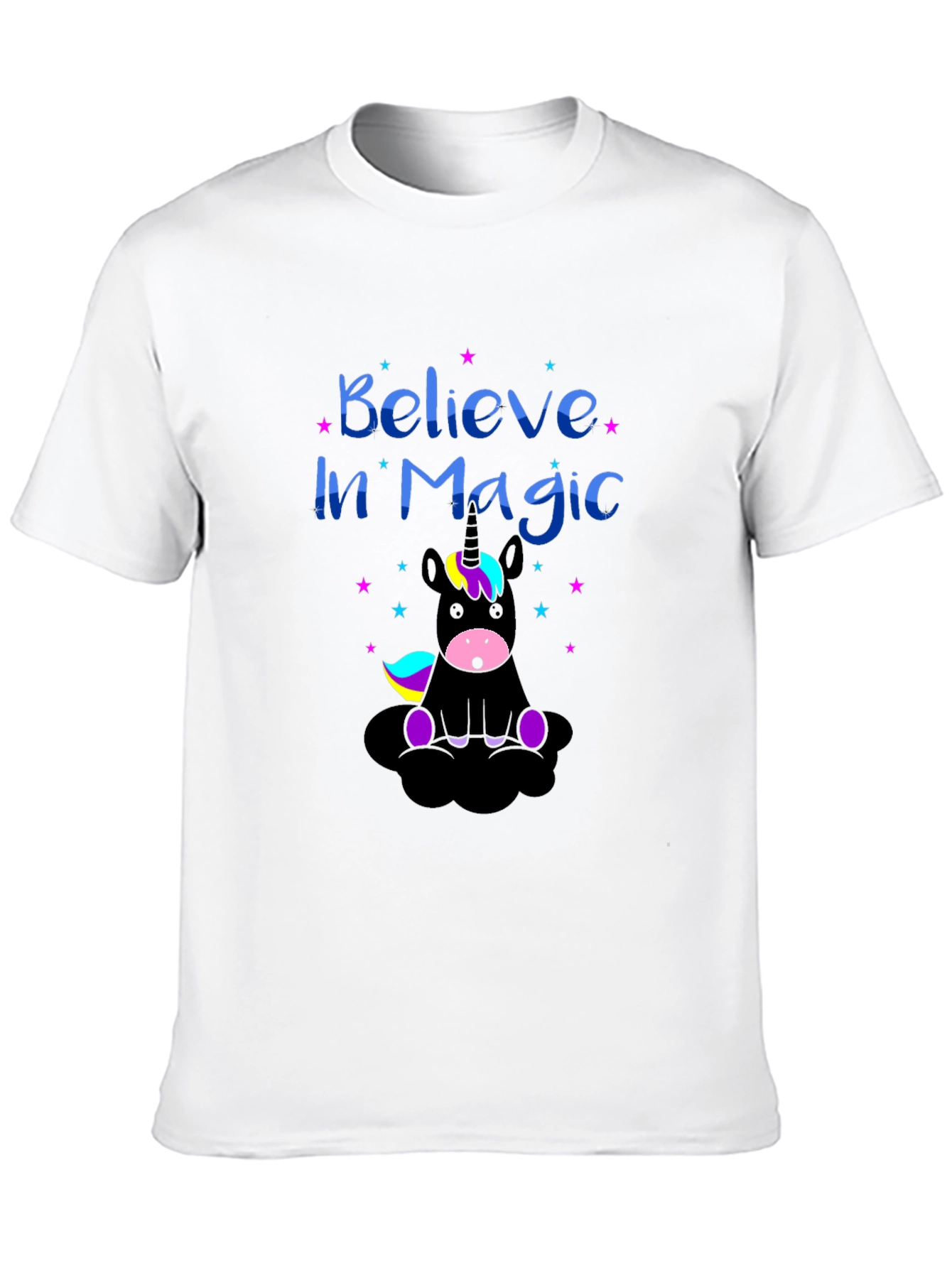 Believe in Magic Unicorn Graphic Tee