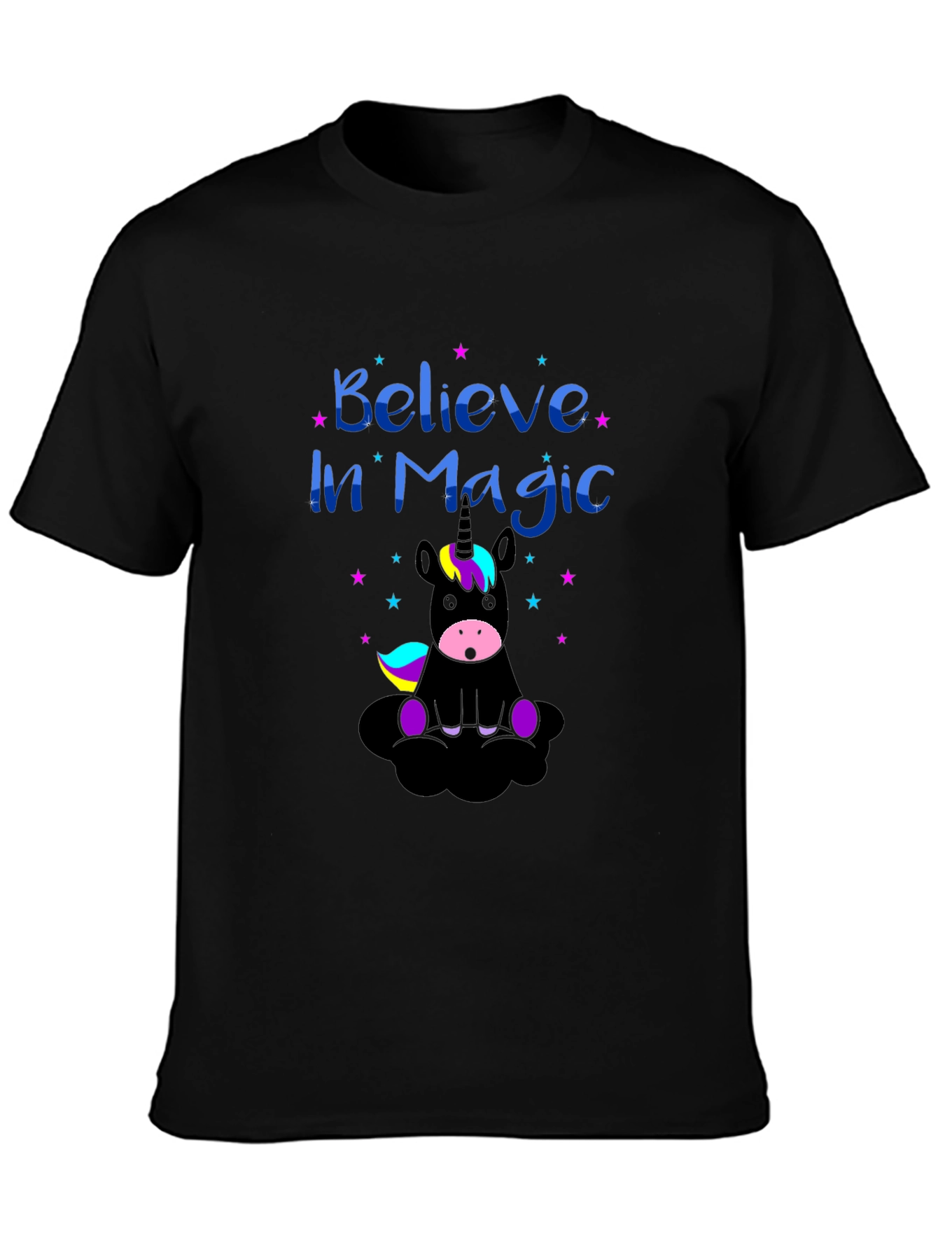 Believe in Magic Unicorn Graphic Tee