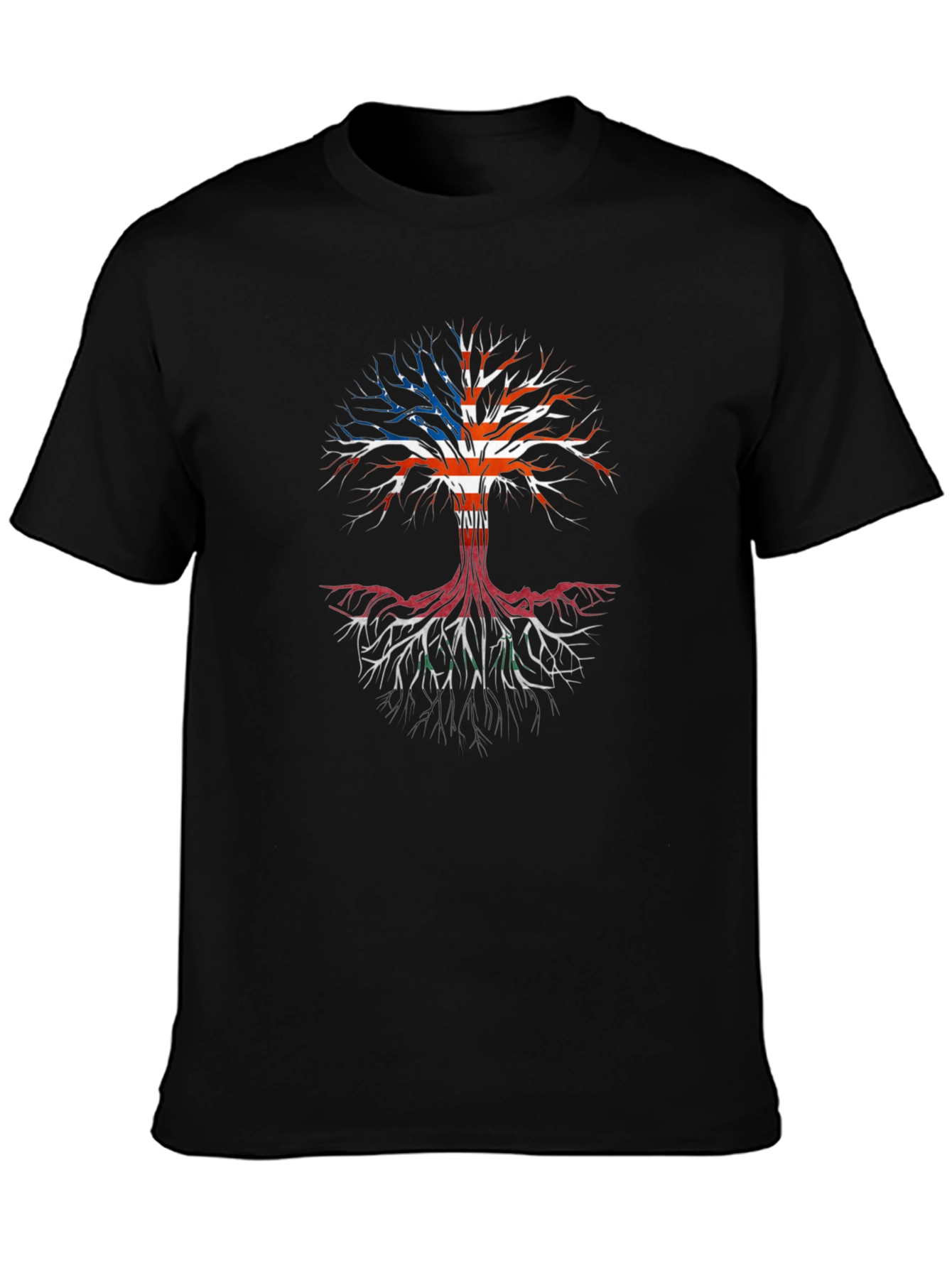 Roots USA Flag Tree Graphic Tee