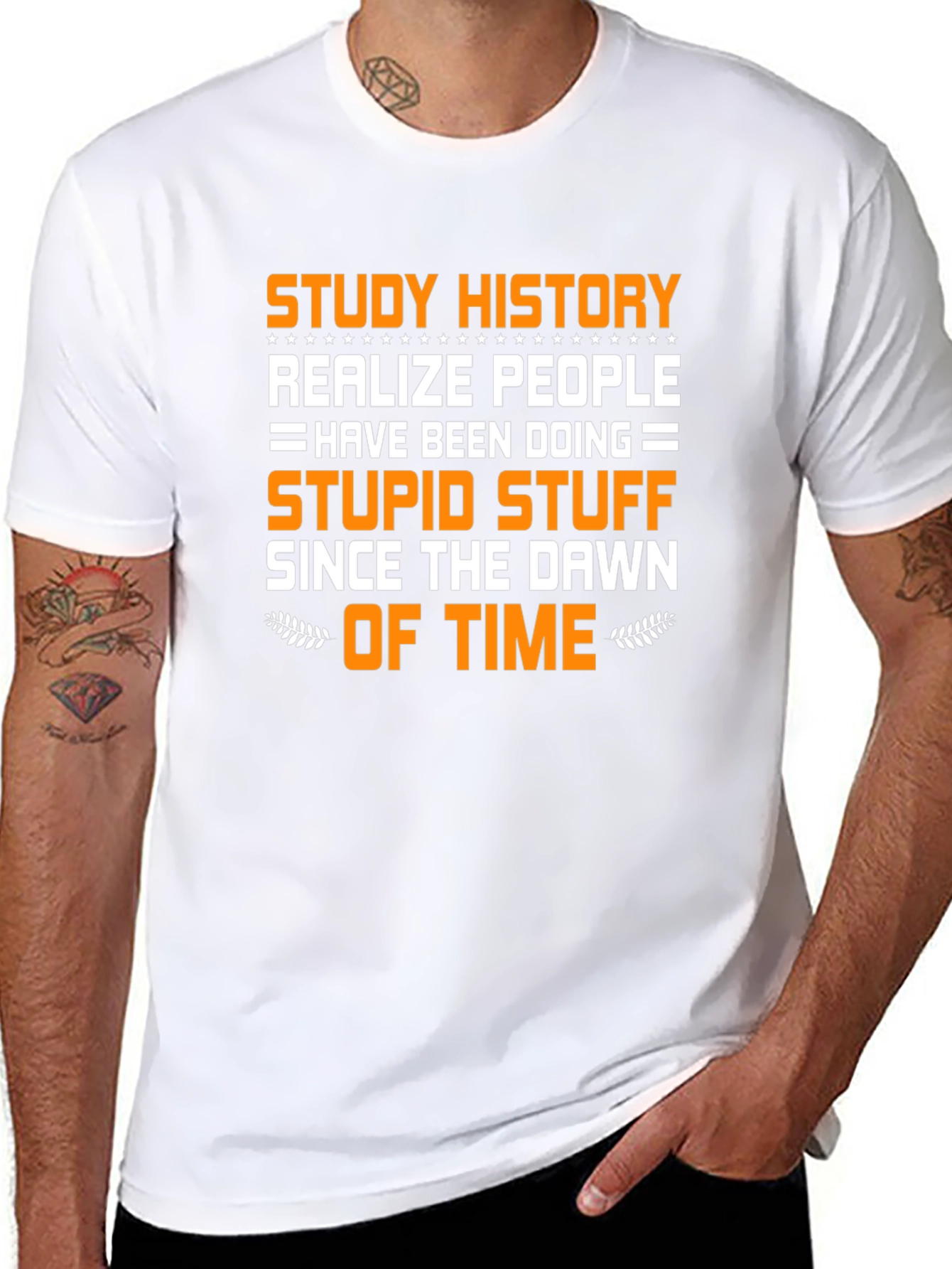 Study History Funny Graphic Tee