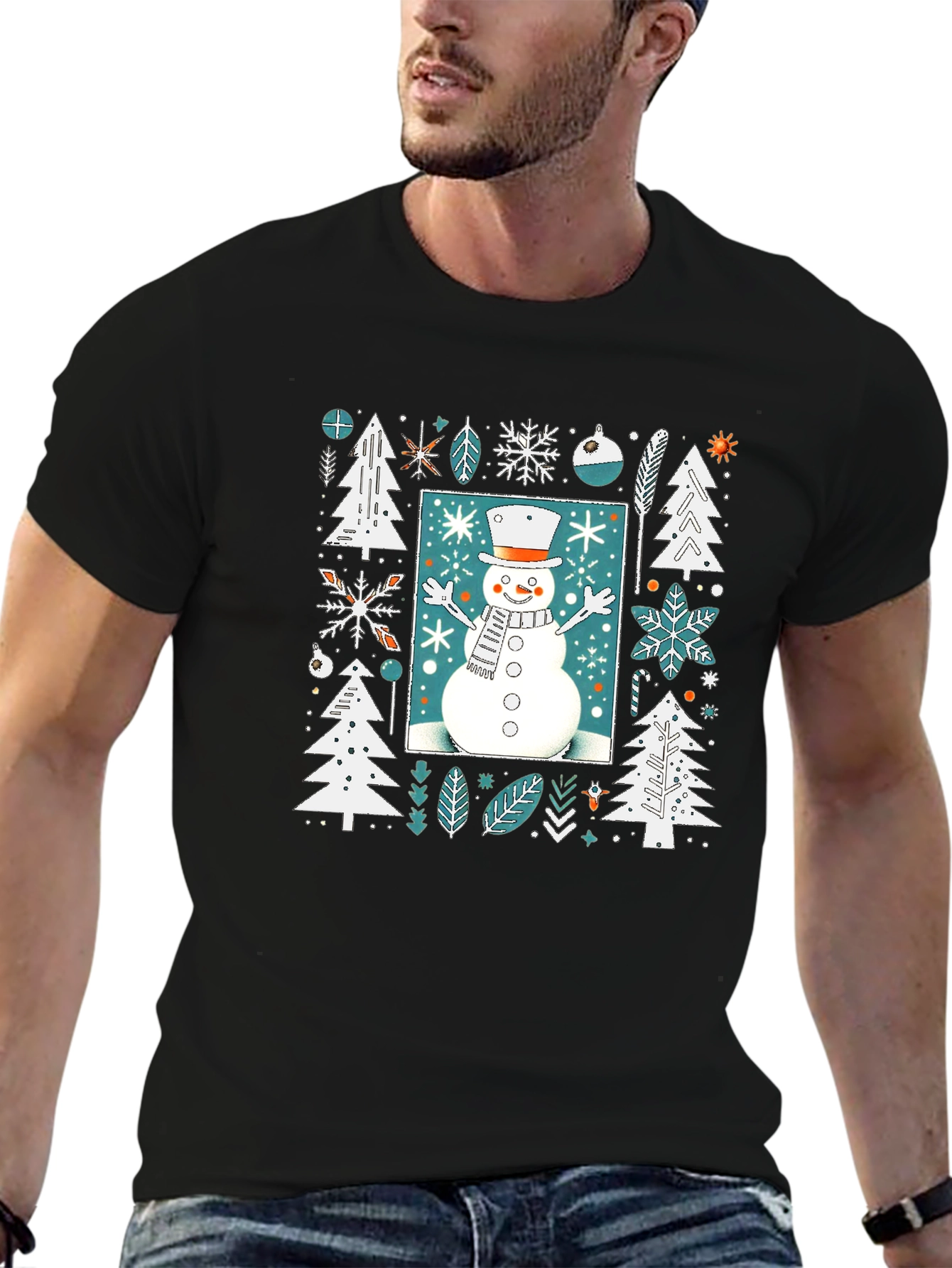 Snowman Holiday T-Shirt