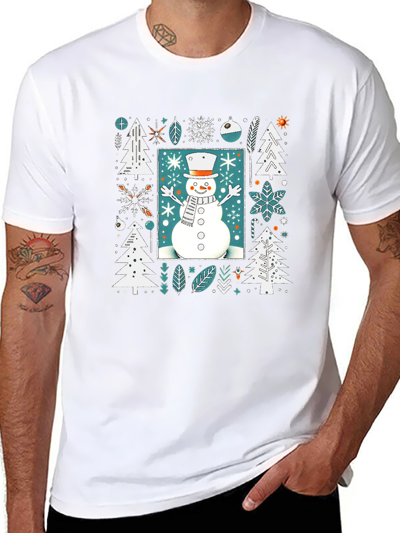 Snowman Holiday T-Shirt