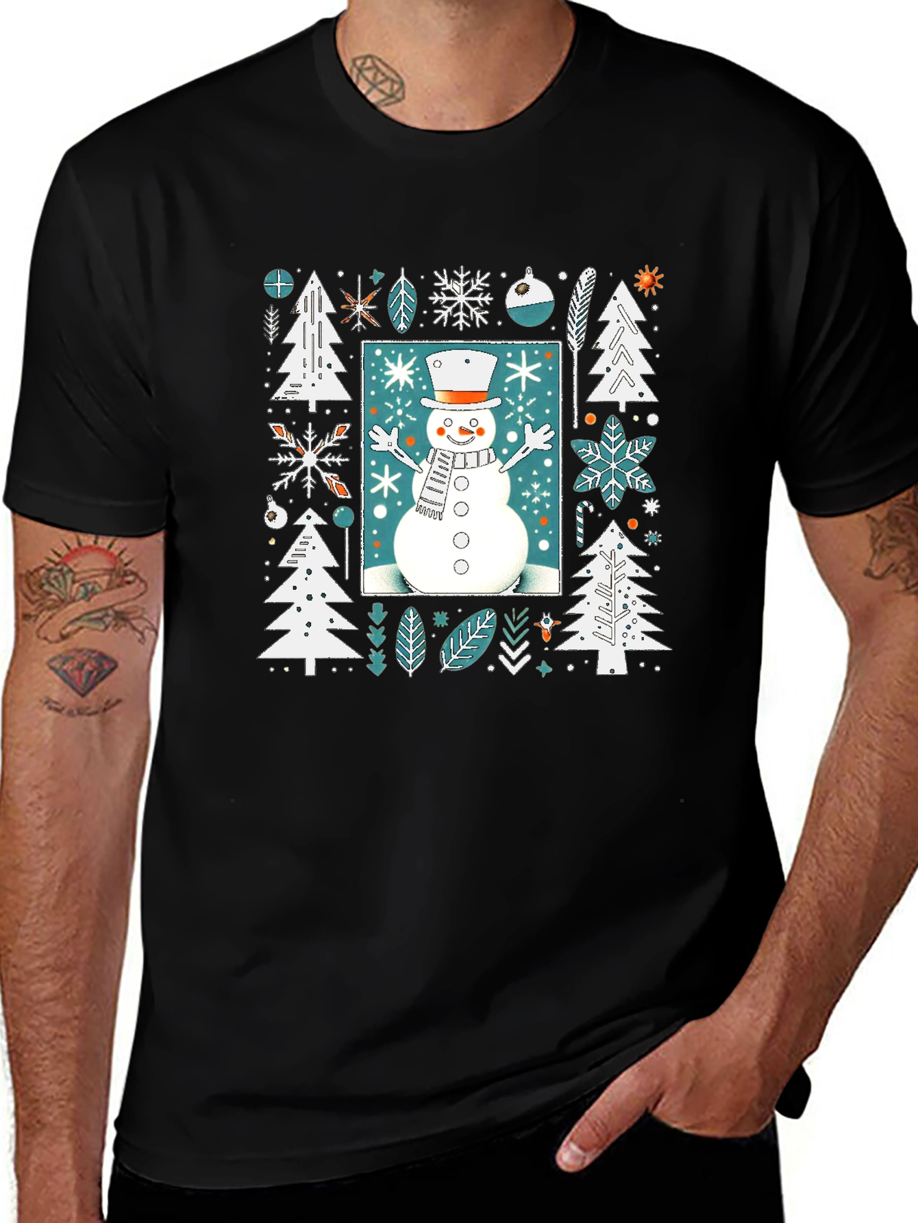 Snowman Holiday T-Shirt