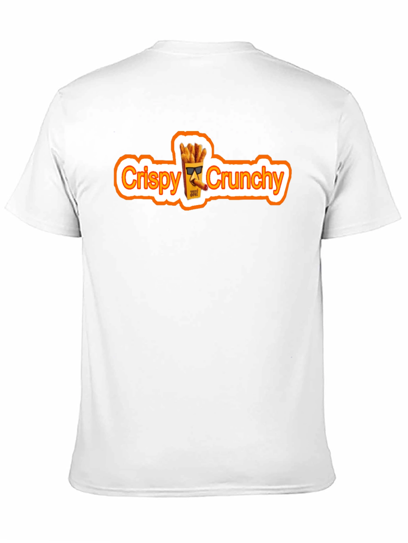 Crispy Crunchy Graphic T-Shirt - Trendy Streetwear