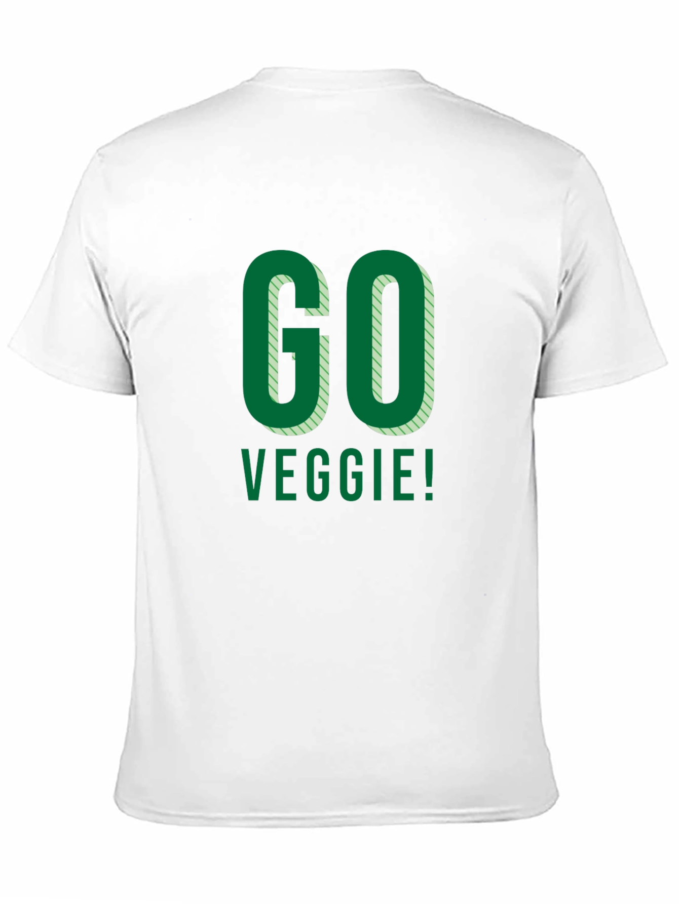 Go Veggie! Black Graphic Tee