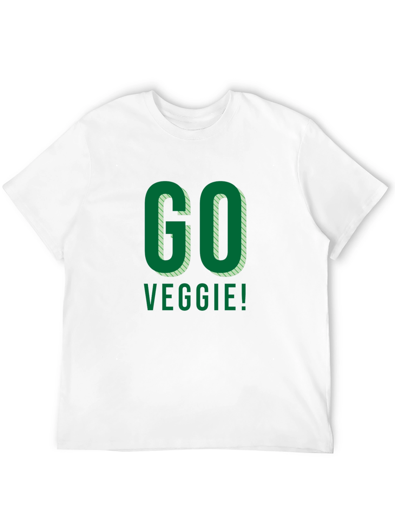 Go Veggie! Black Graphic Tee