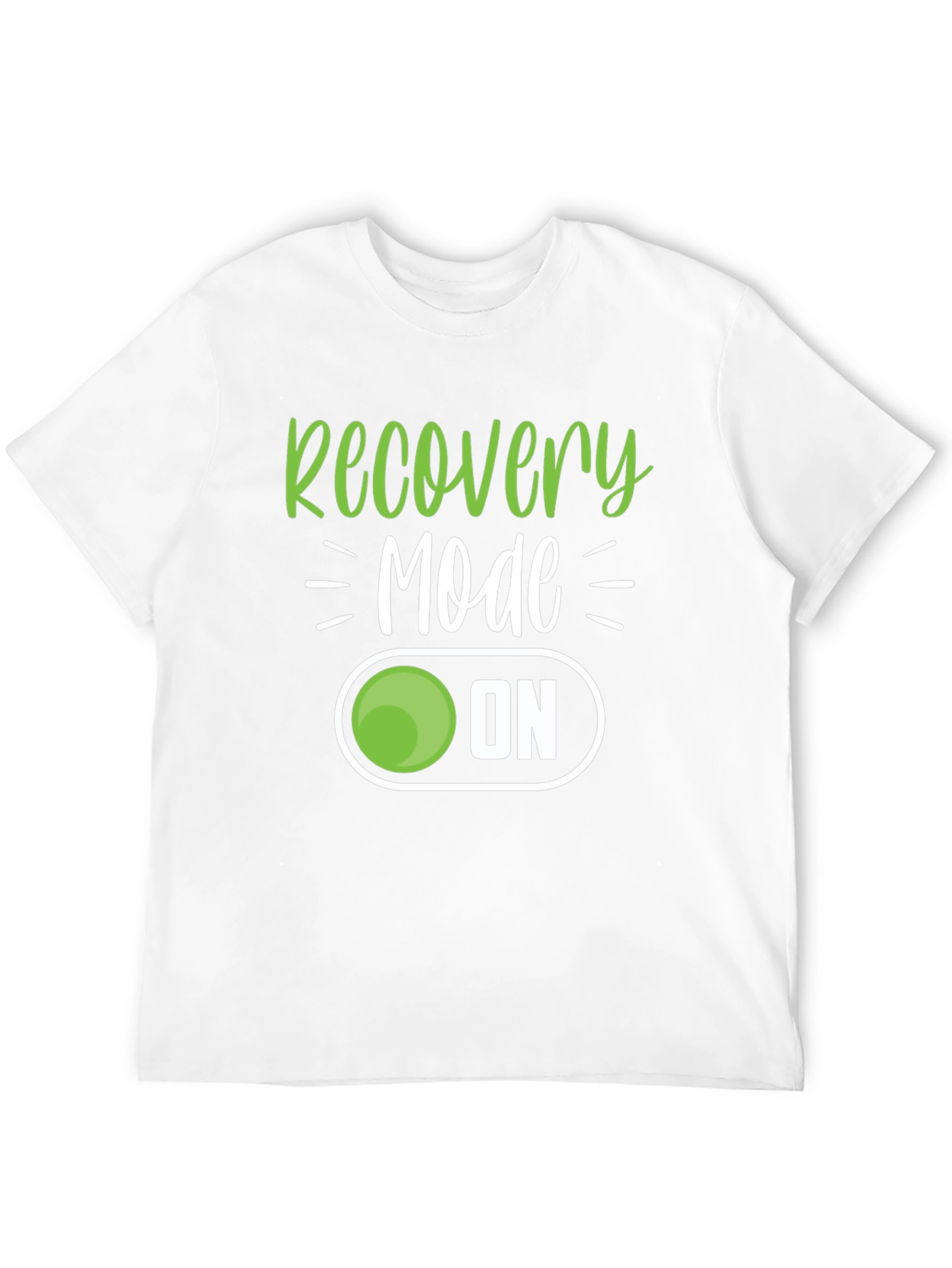 Recovery Mode ON - Black T-Shirt