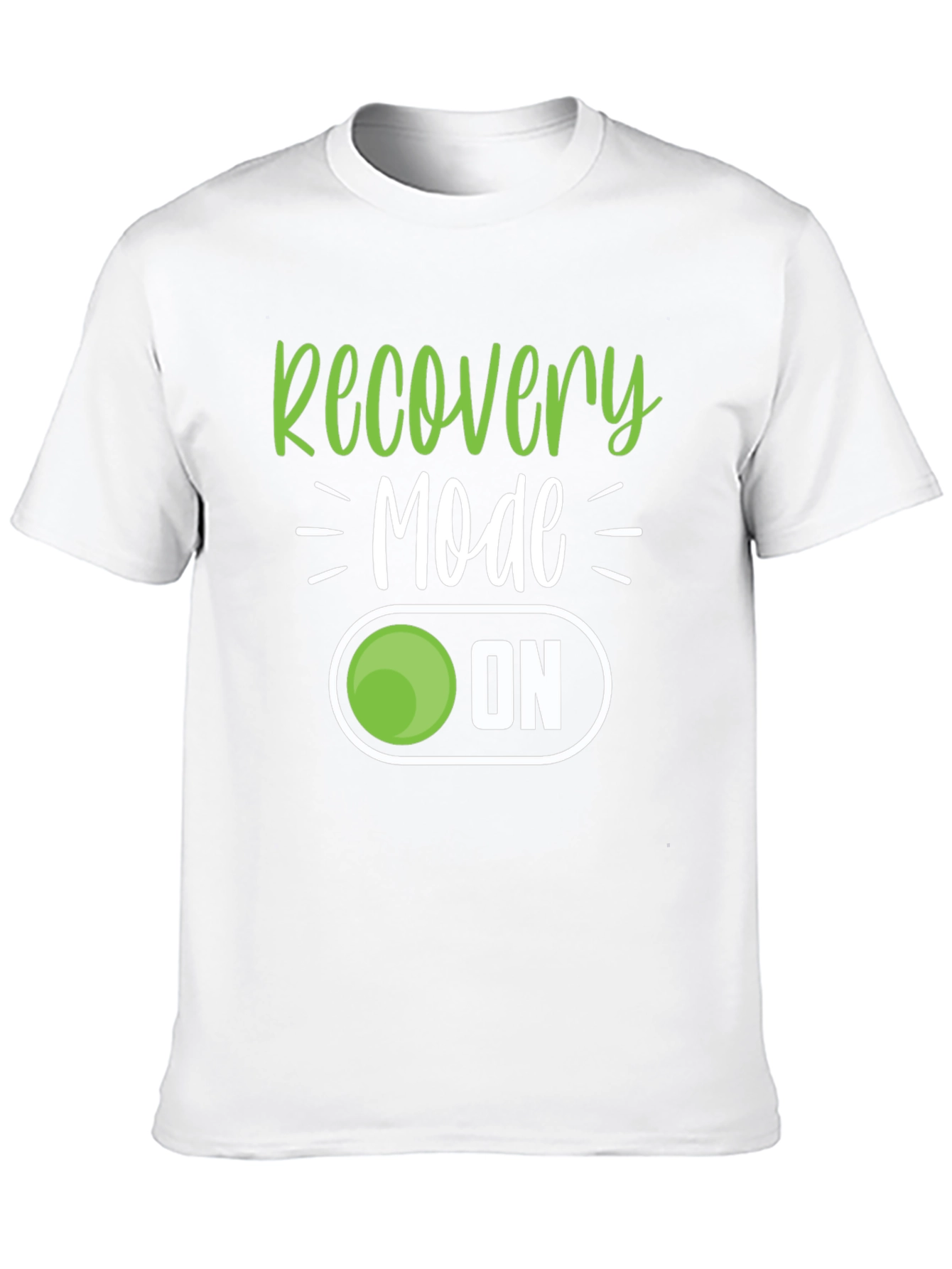 Recovery Mode ON - Black T-Shirt