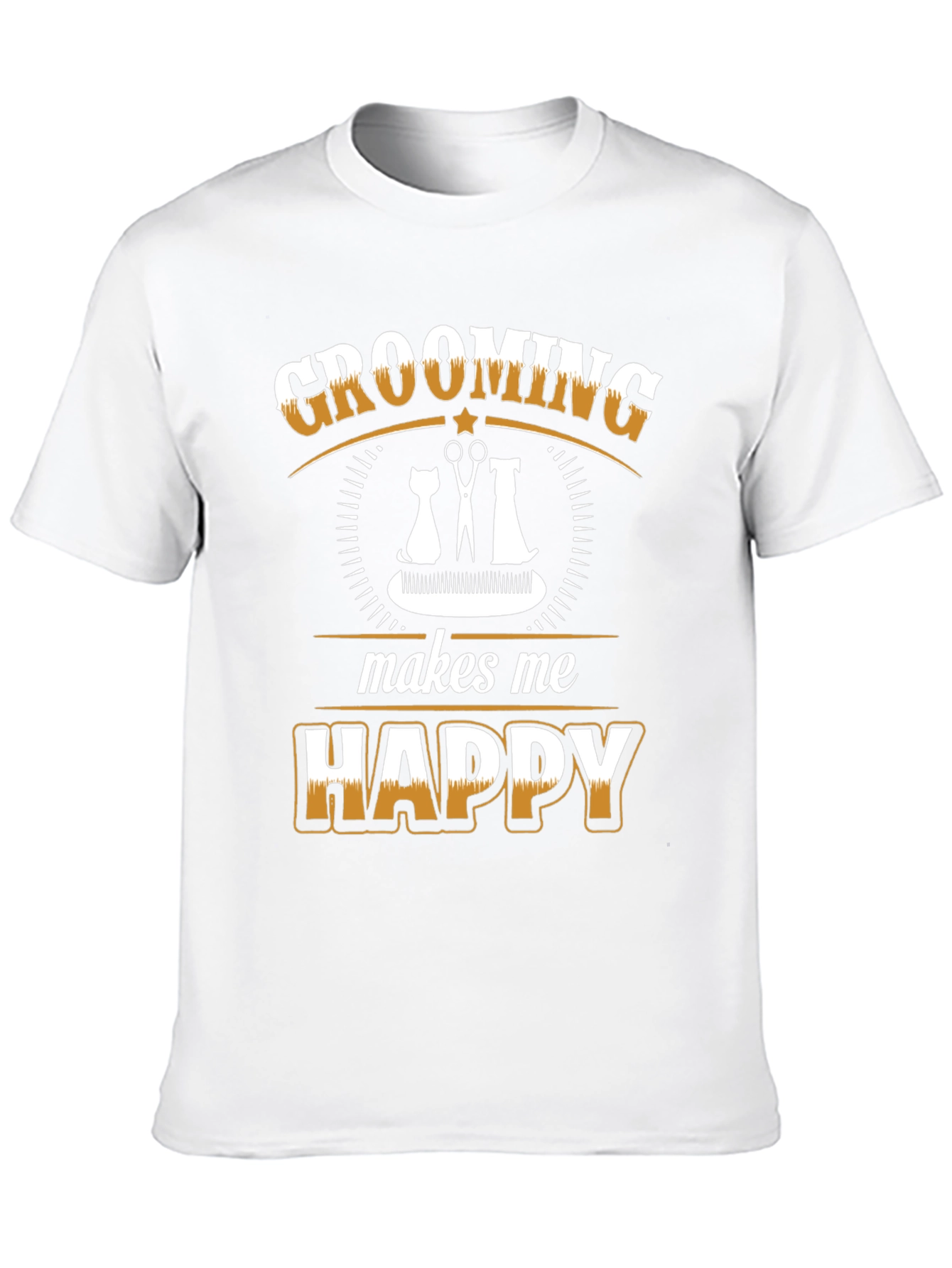 Grooming Makes Me Happy T-Shirt