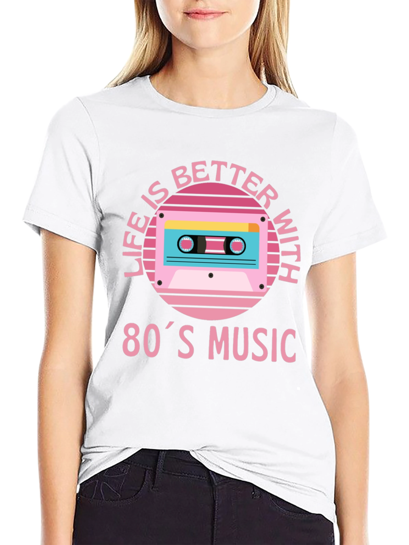 Life is Better with 80s Music T-Shirt