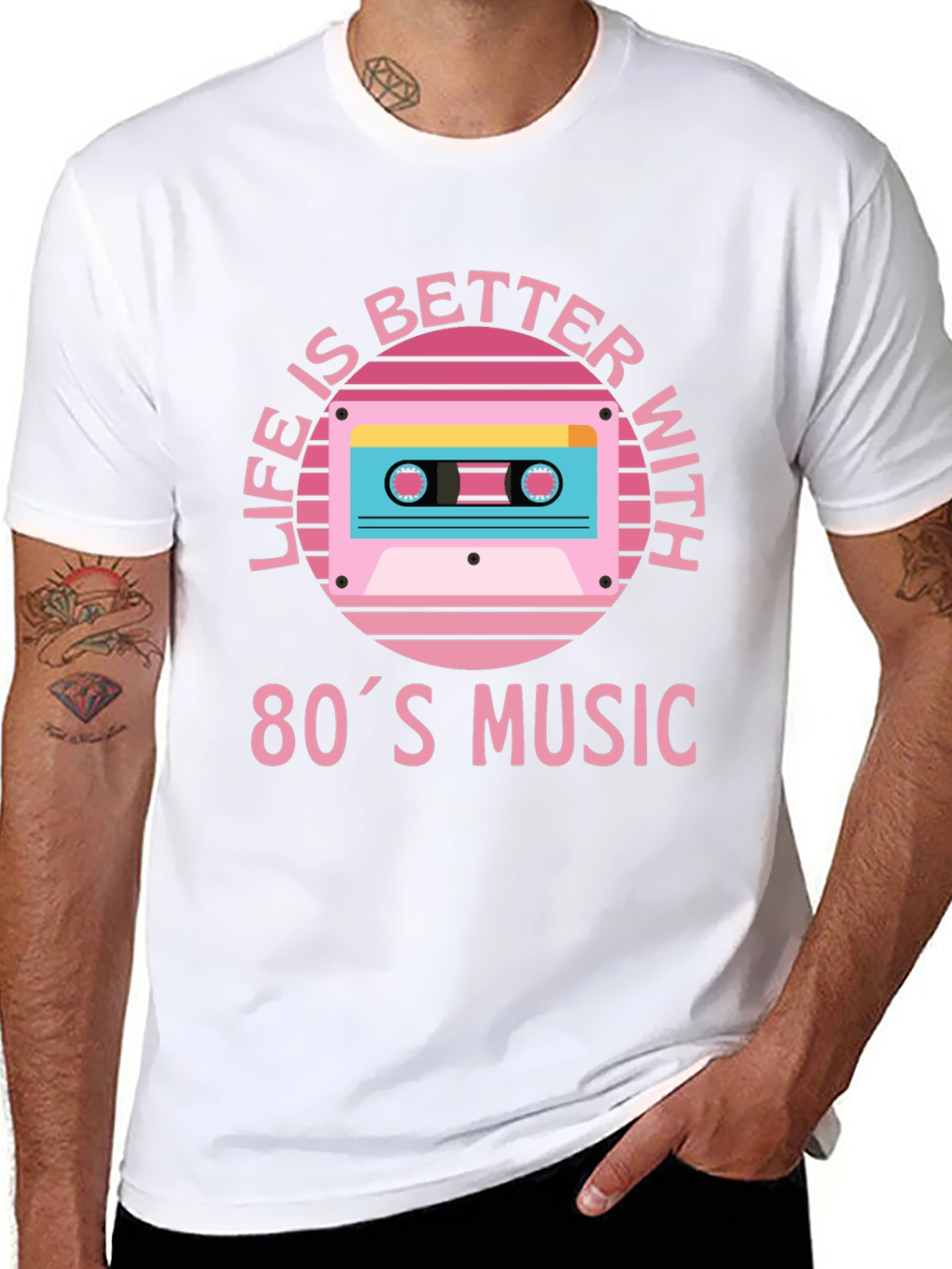 Life is Better with 80s Music T-Shirt