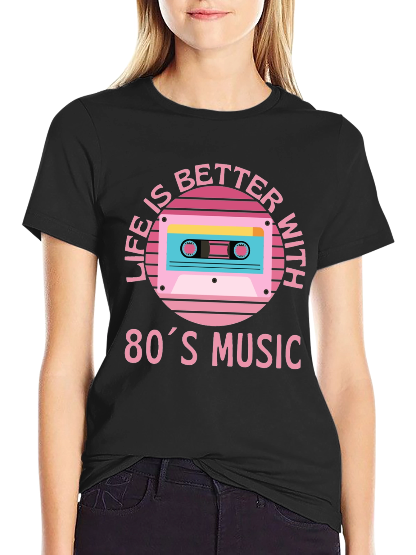 Life is Better with 80s Music T-Shirt
