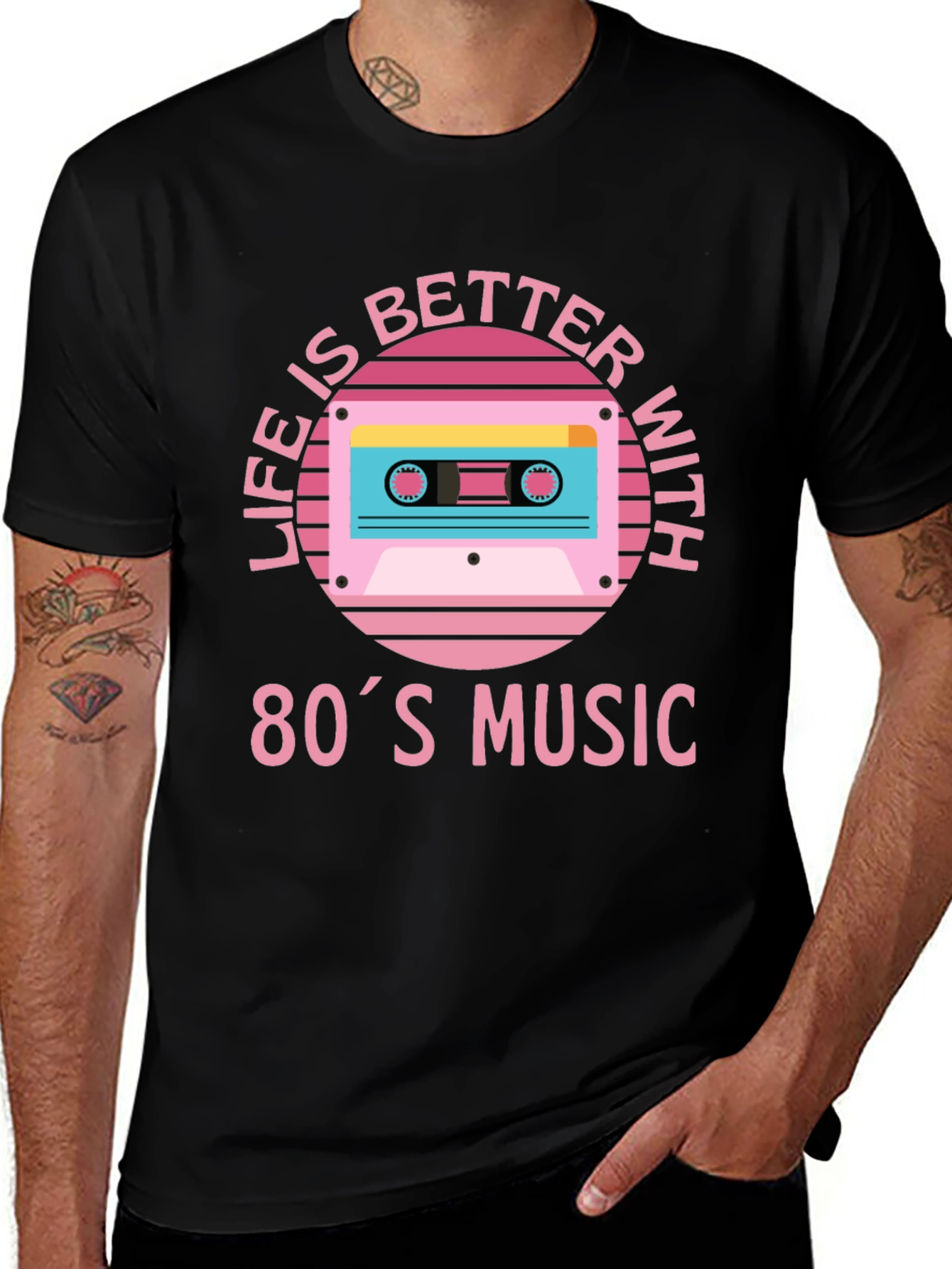 Life is Better with 80s Music T-Shirt