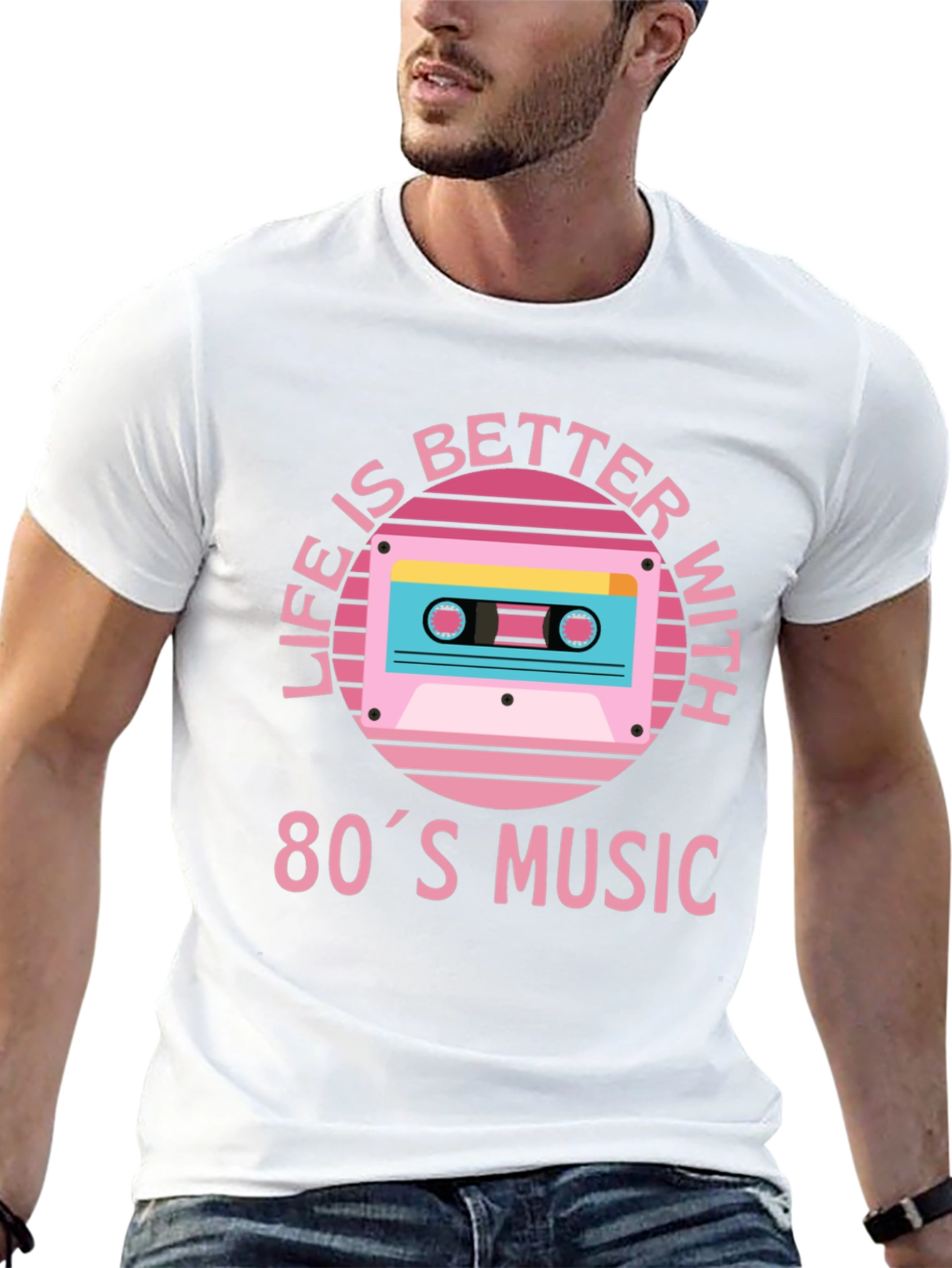 Life is Better with 80s Music T-Shirt