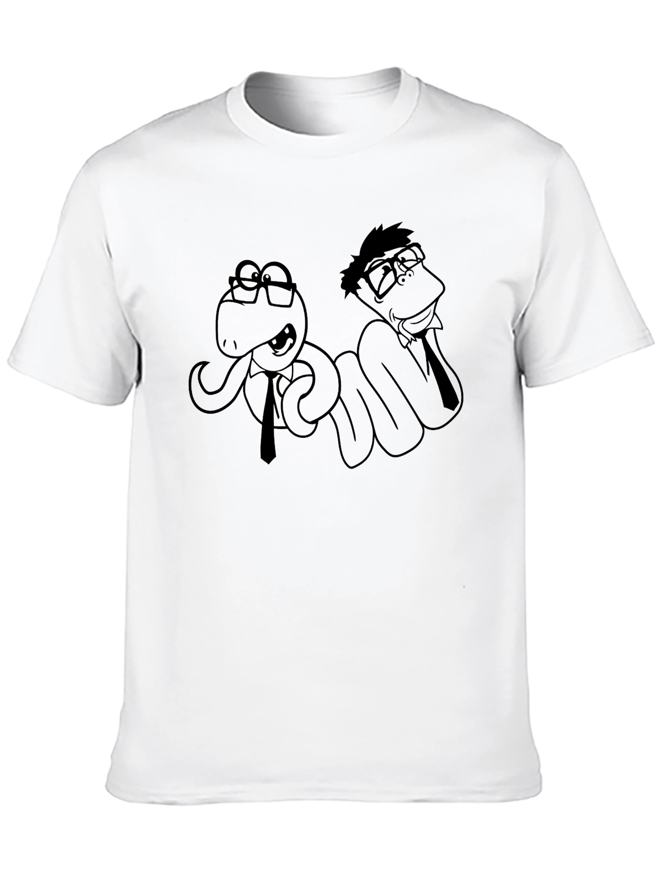 Business Snakes Black T-Shirt